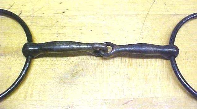Horse Bridle Bit Jointed Snaffle Iron