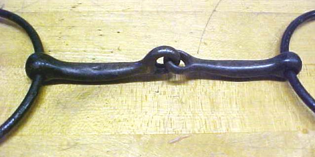 Horse Bridle Bit Jointed Snaffle Iron