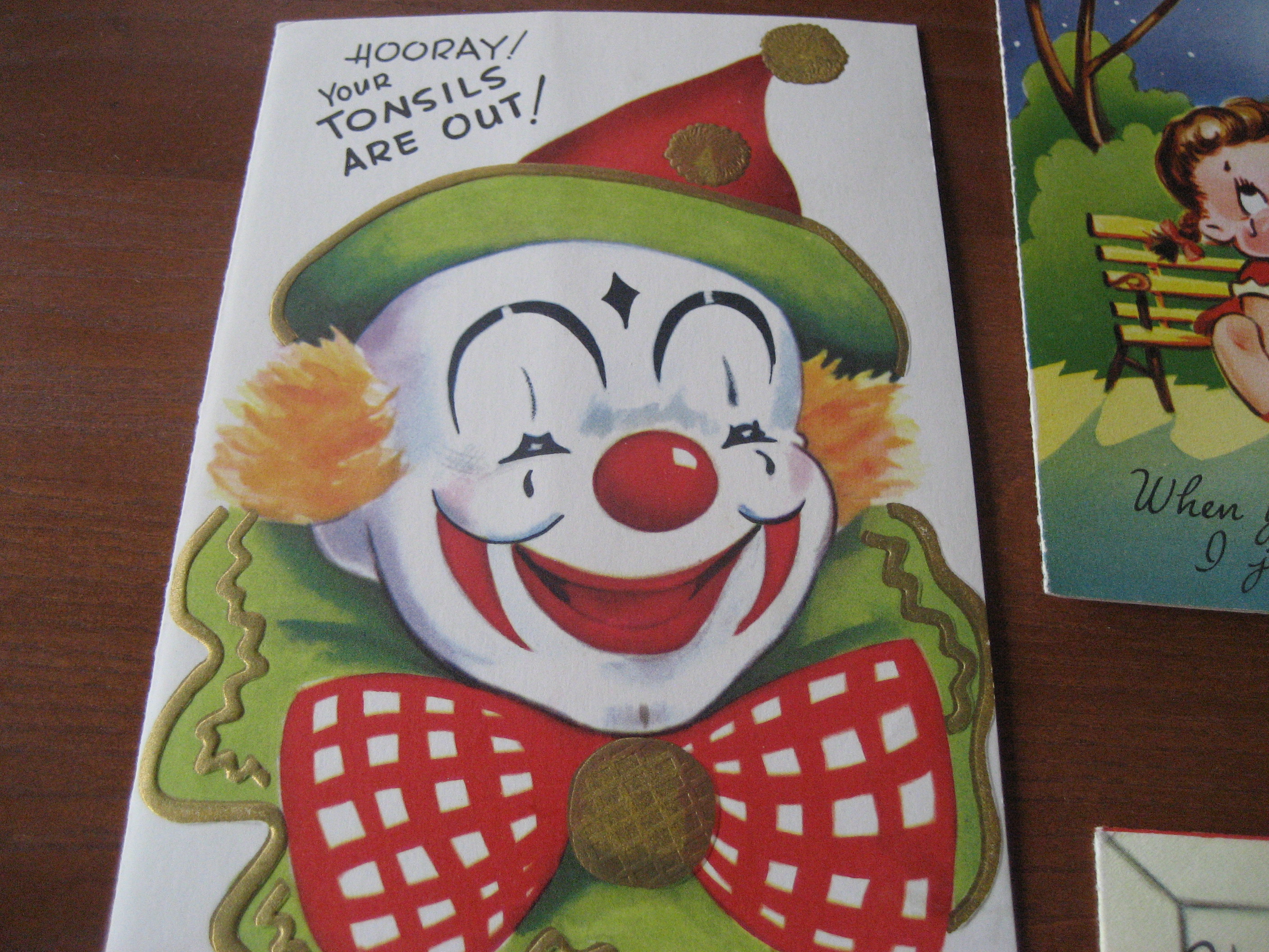 1954 Get Well Card
