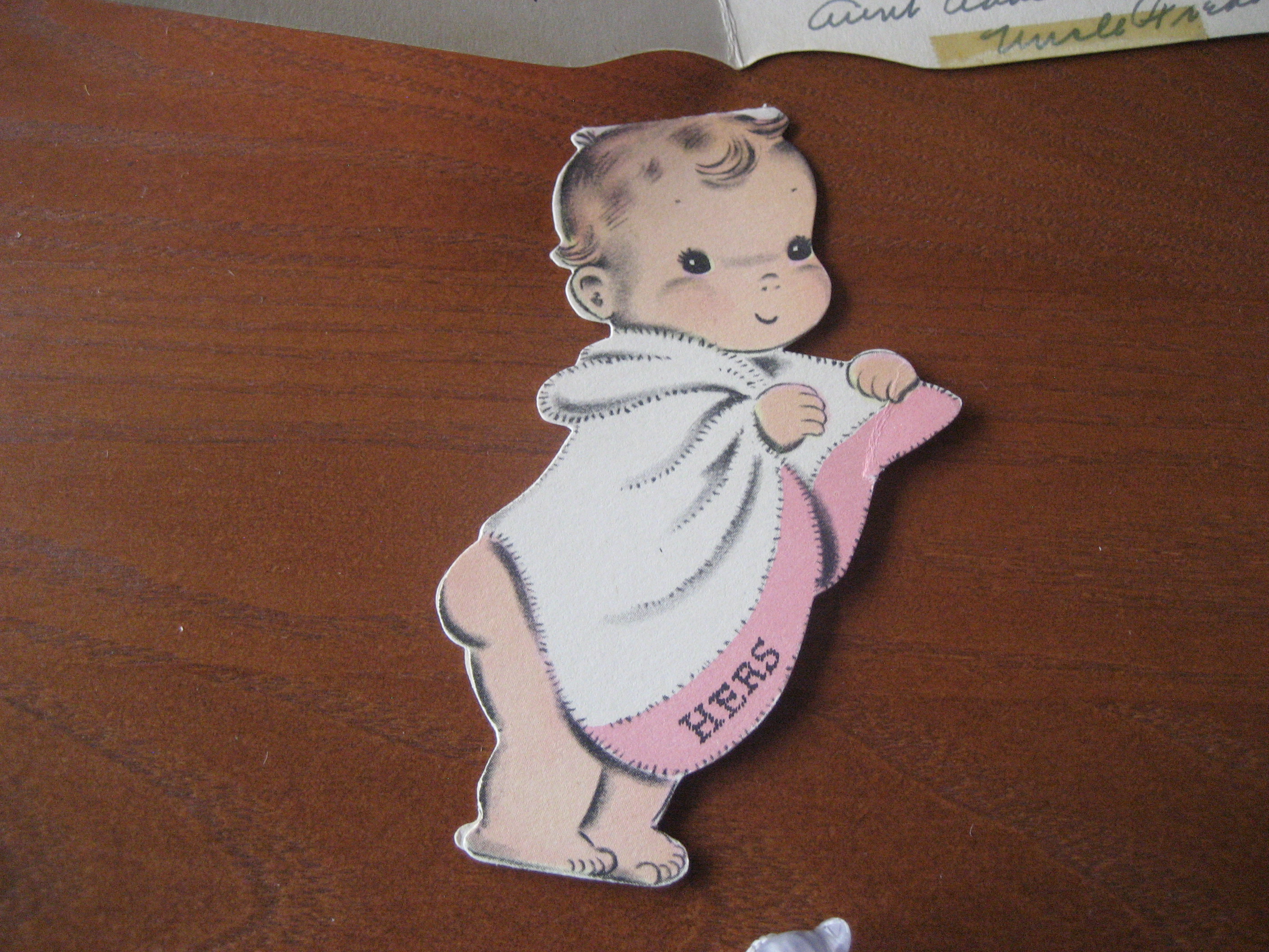 1951 Hi, Young Lady Card