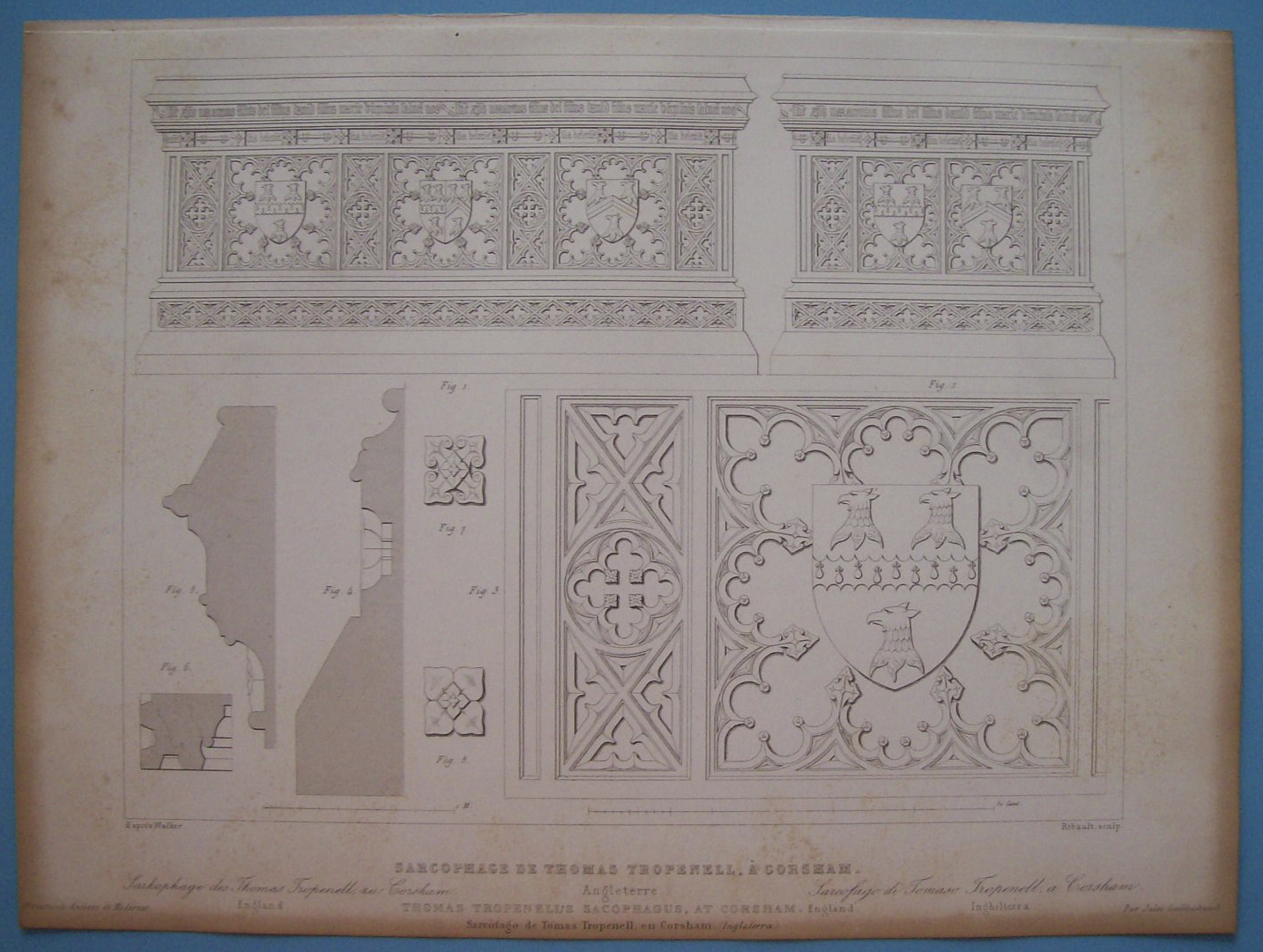 Sarchophage De Thomas Tropenell, A Corsham