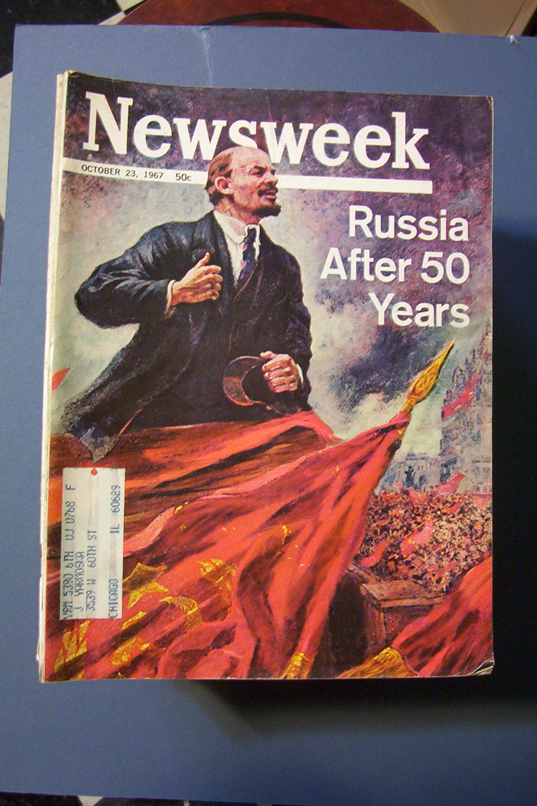 Newsweek Magazine October 23, 1967 Russia After 50 Year