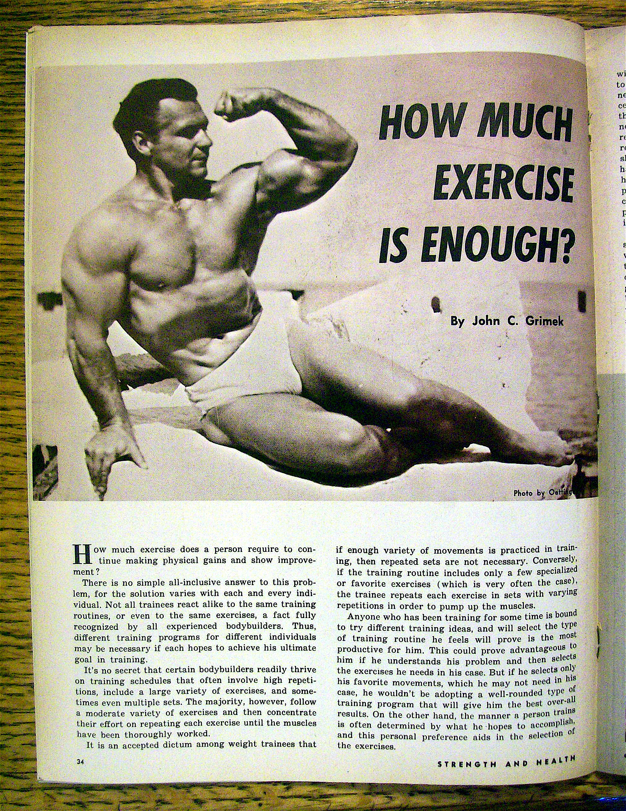 Strength & Health Magazine-August 1963-Don Howorth