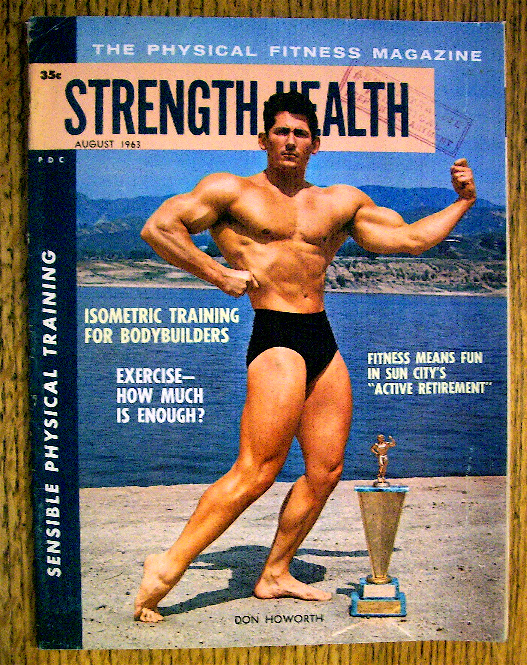 Strength & Health Magazine-August 1963-Don Howorth