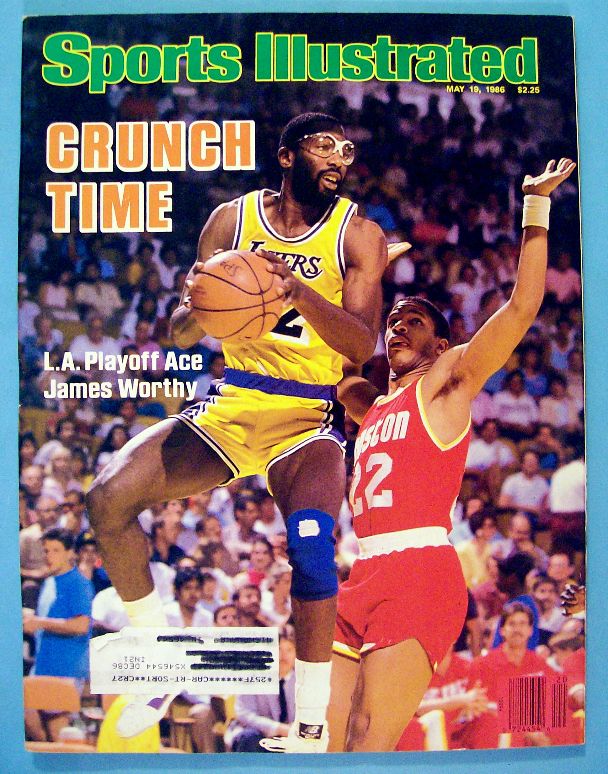 Sports Illustrated Magazine-May 19, 1986-James Worthy