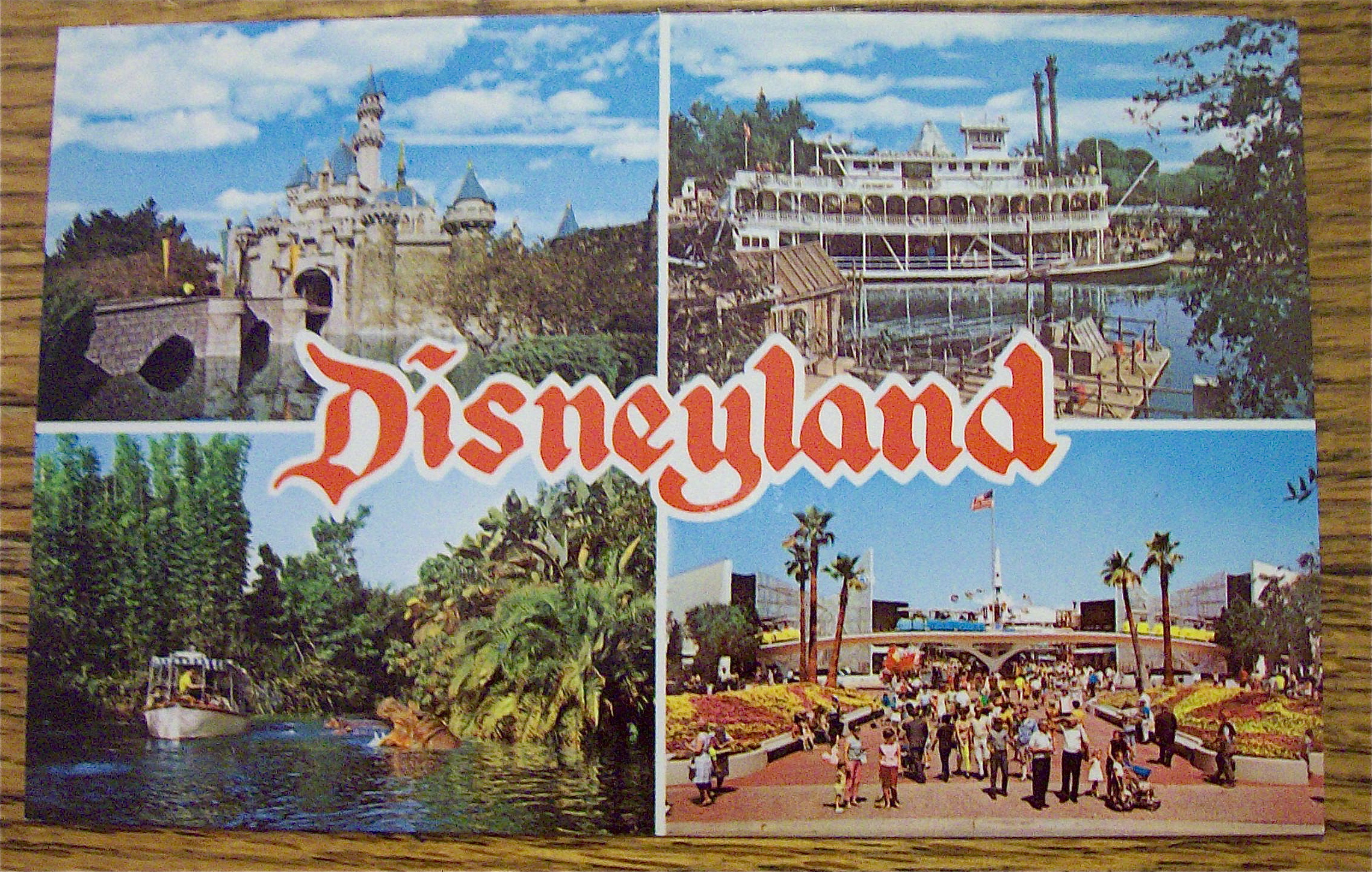 Disneyland Postcard (Magic Kingdom & More)