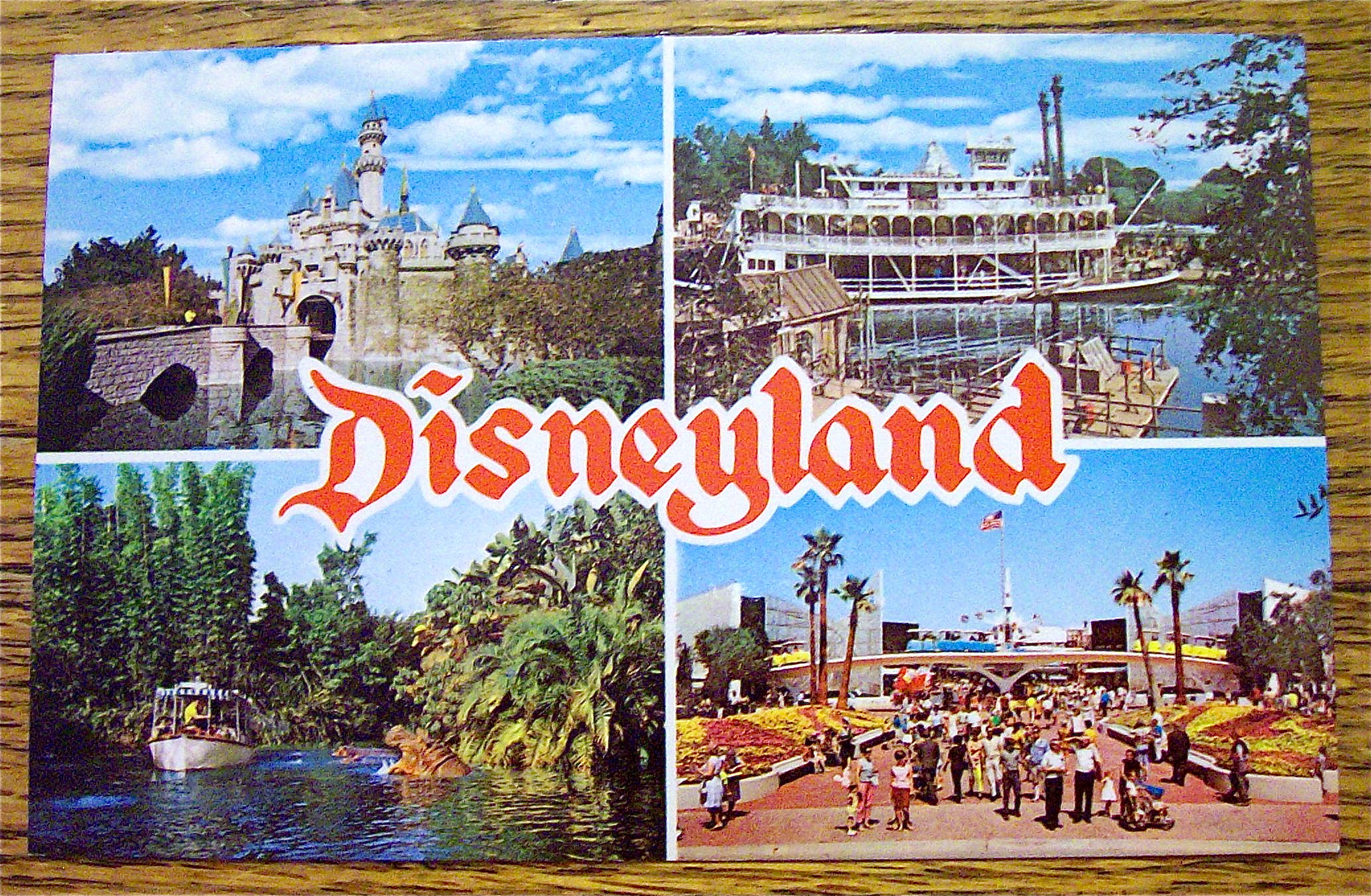 Disneyland Postcard (Magic Kingdom & More)