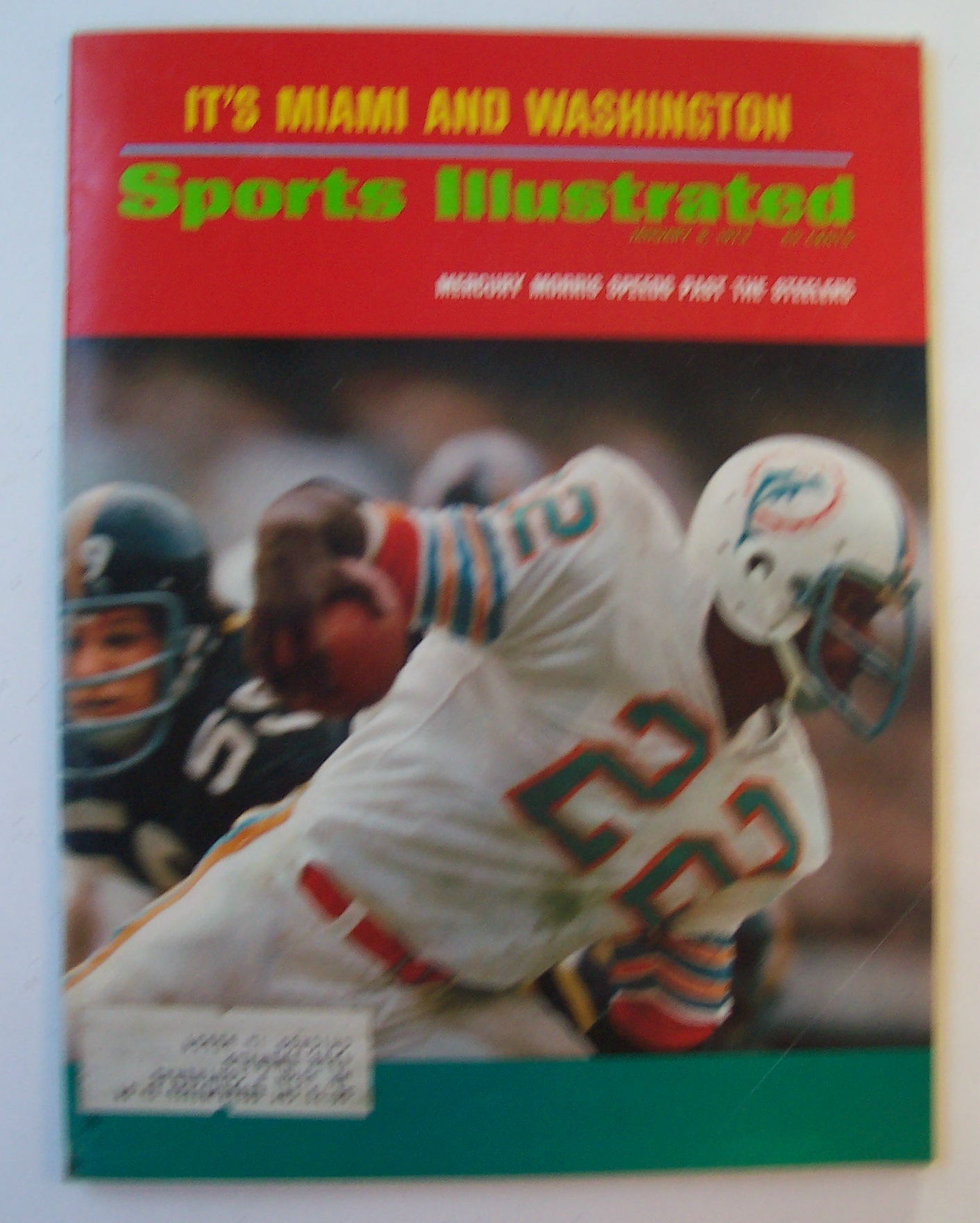 Sports Illustrated Magazine - January 8, 1973 - Morris