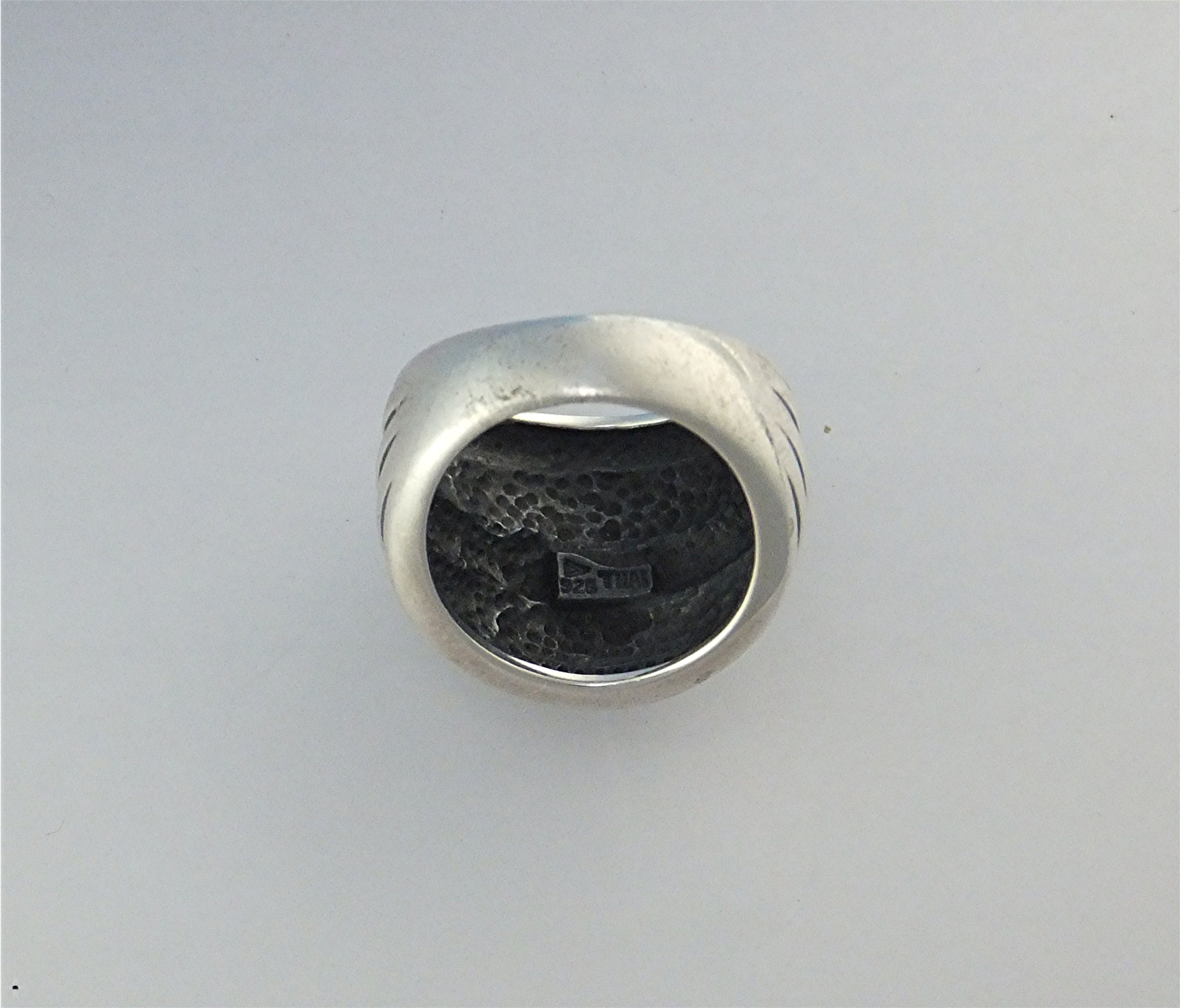 Ring Sterling Silver Dome Thailand