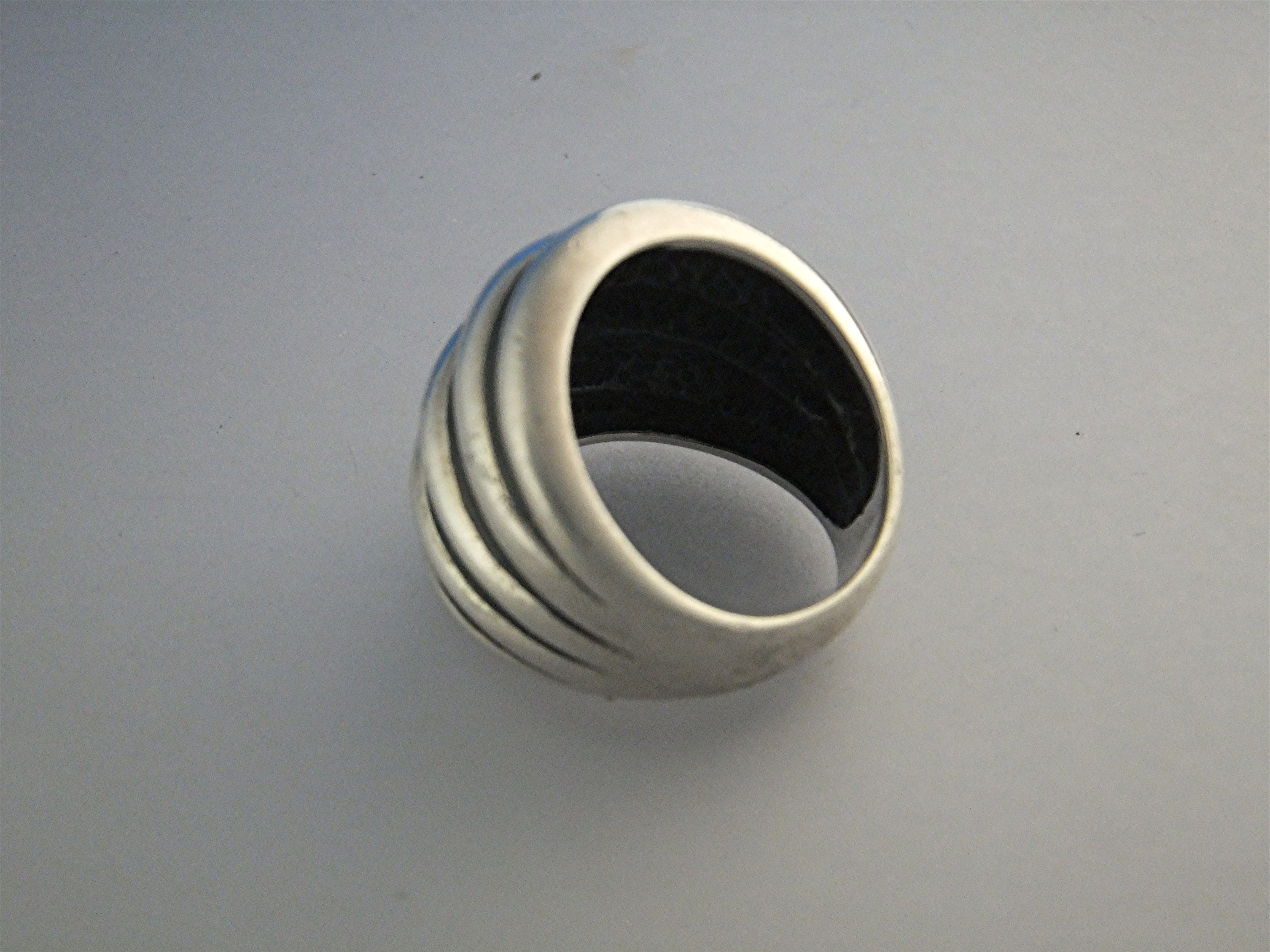 Ring Sterling Silver Dome Thailand