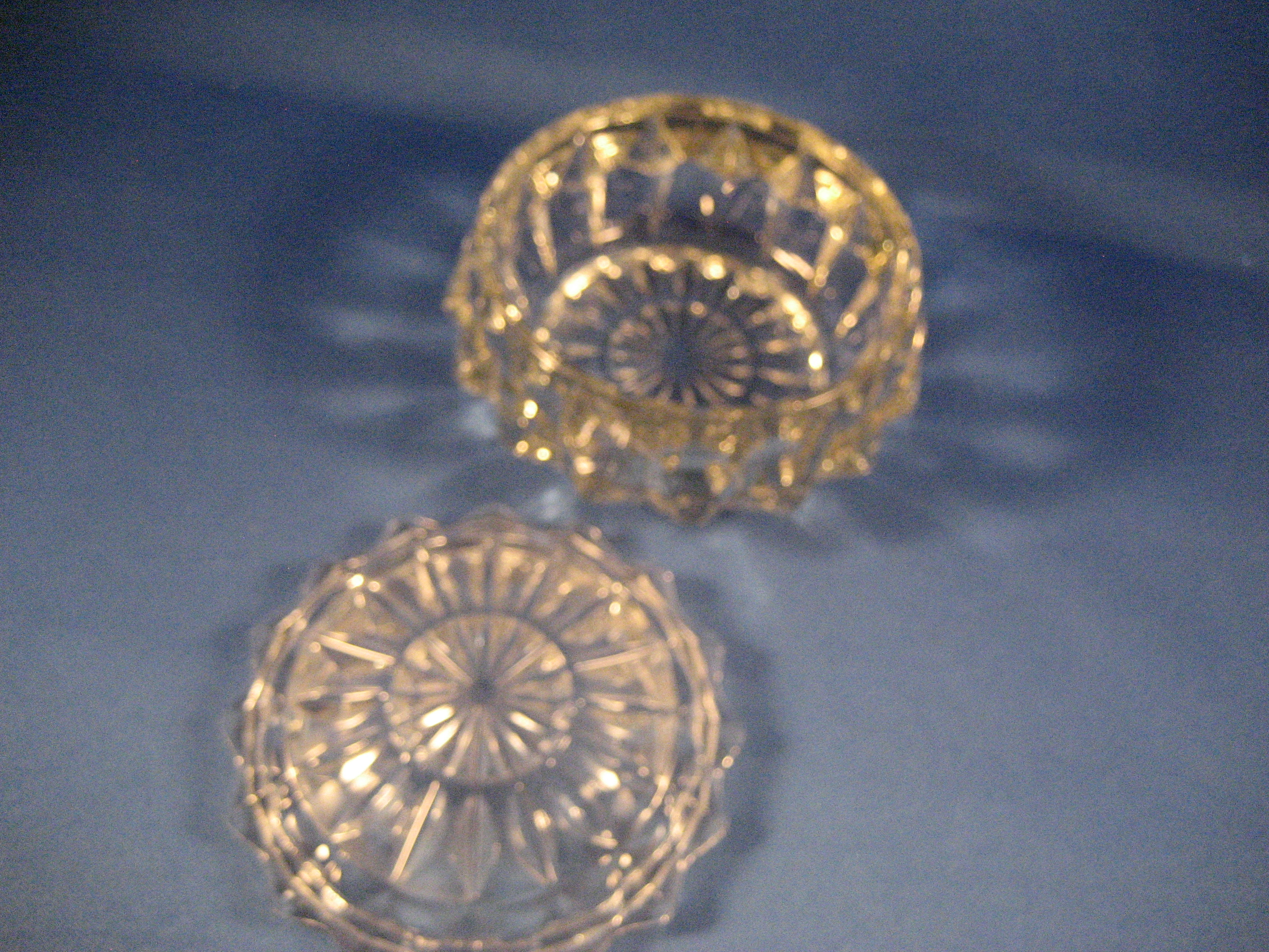 Crystal Candy Dish or Vanity Jar