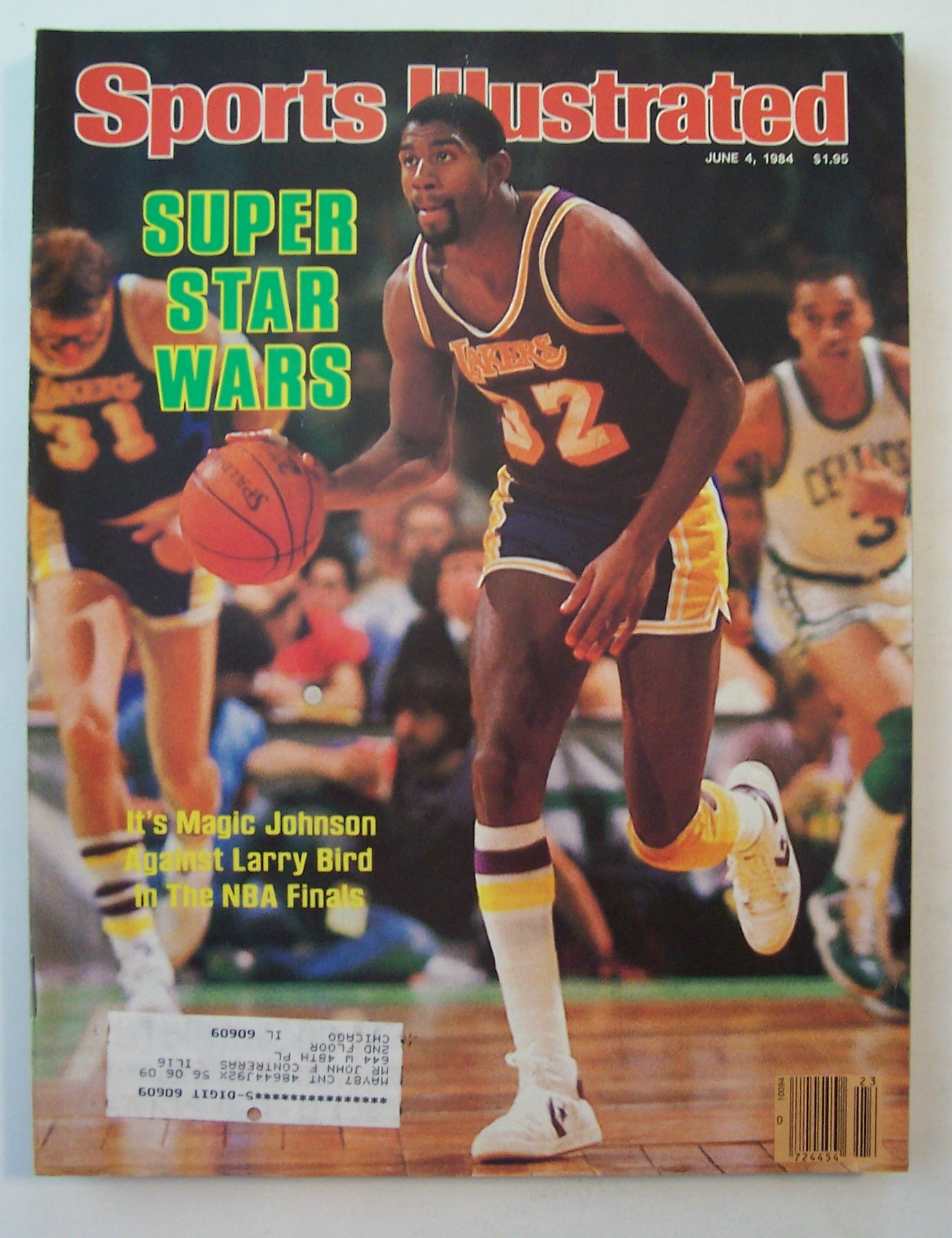 Sports Illustrated Magazine-June 4, 1984-Magic Johnson