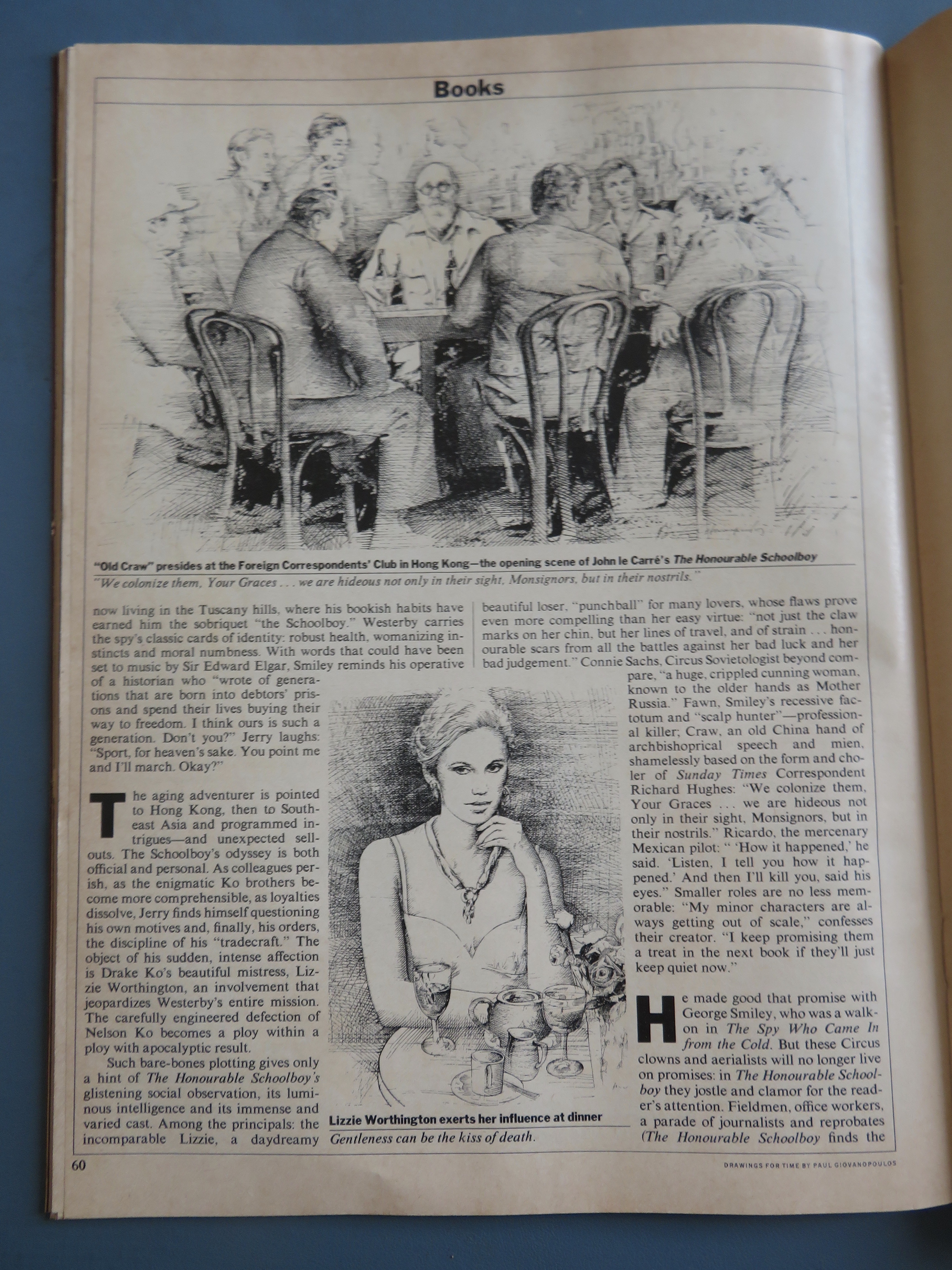 Time Magazine October 3, 1977 John Le Carre Strikes