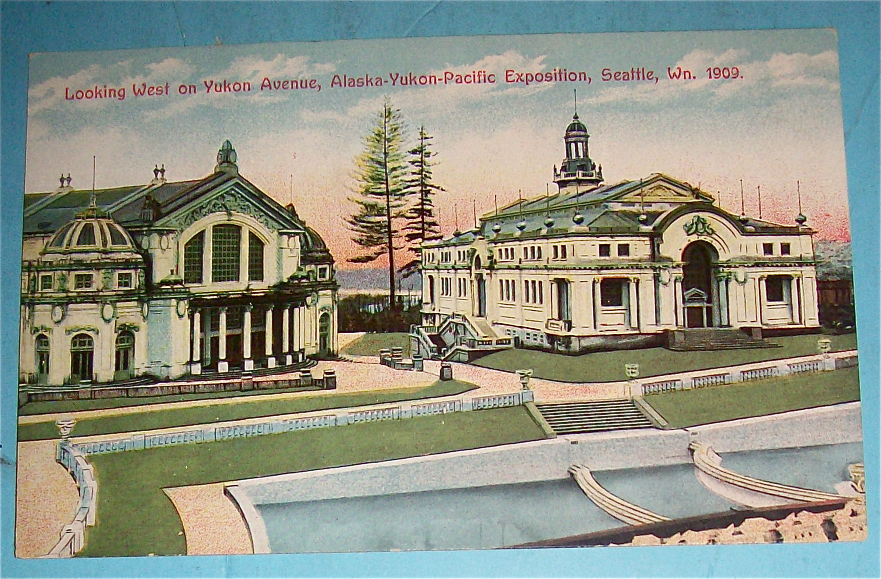 Looking West On Yukon Avenue Postcard (Yukon Expo)