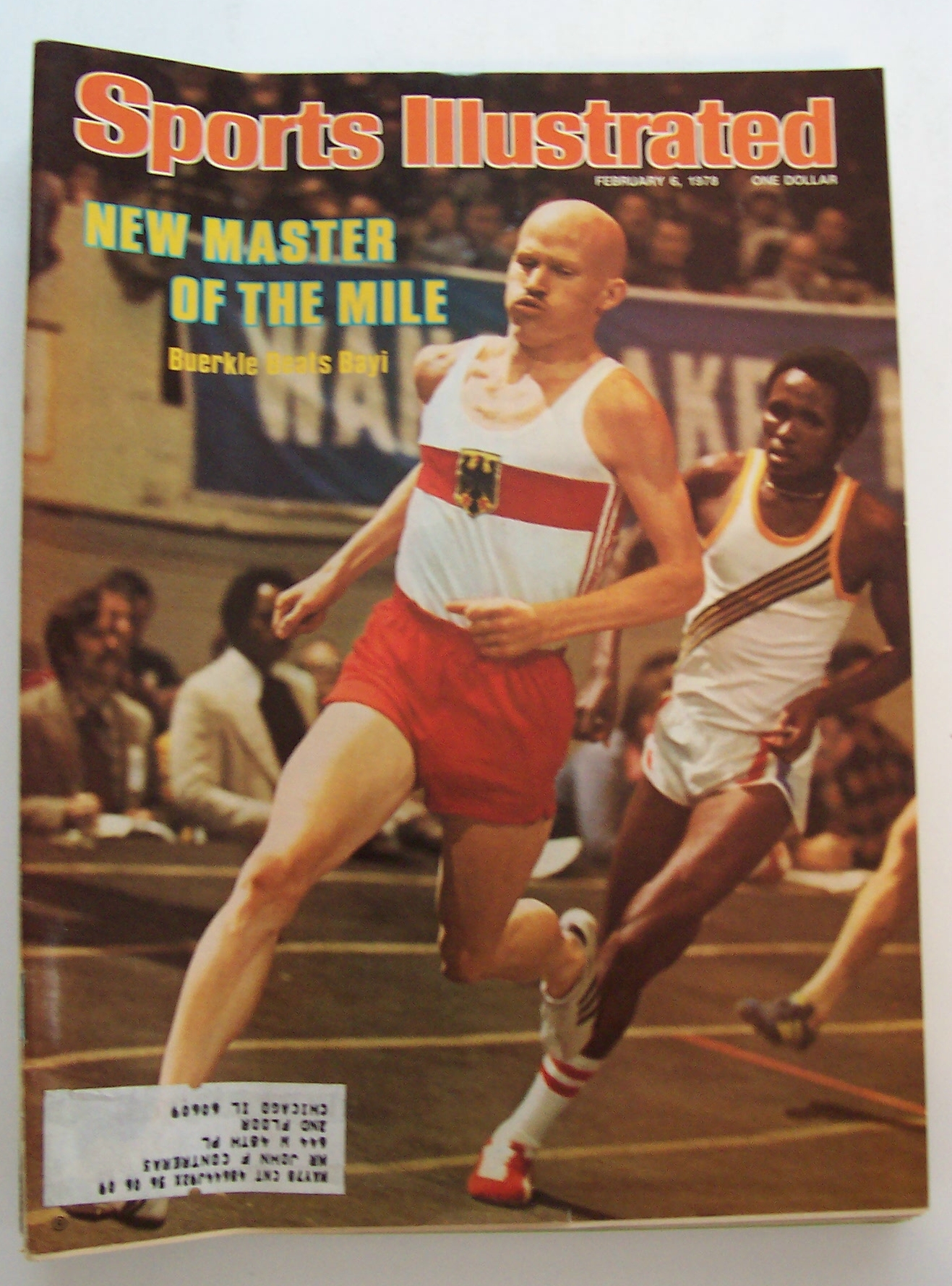 Sports Illustrated Magazine-February 6, 1978-Buerkle