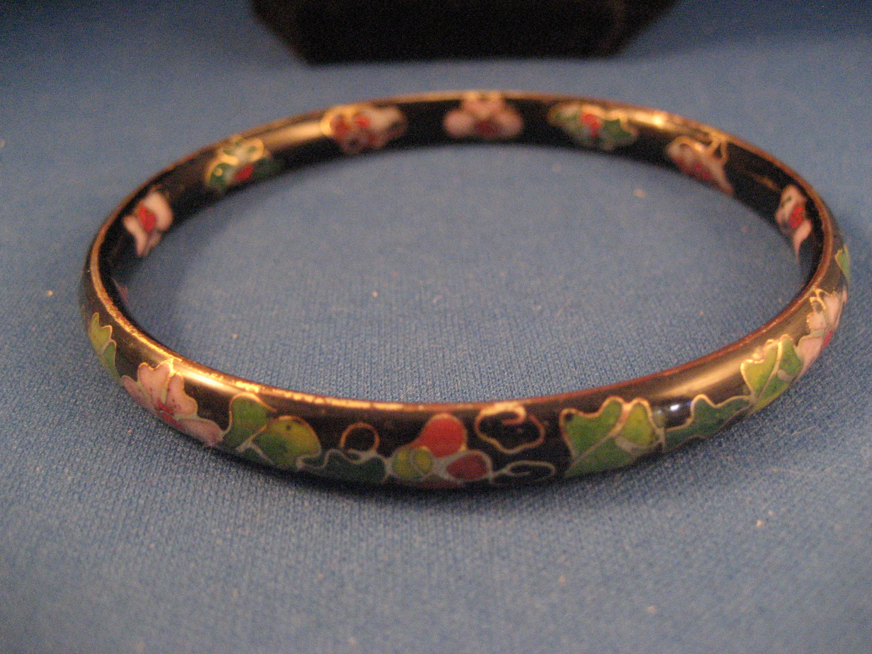 Enamel on Metal Bracelet