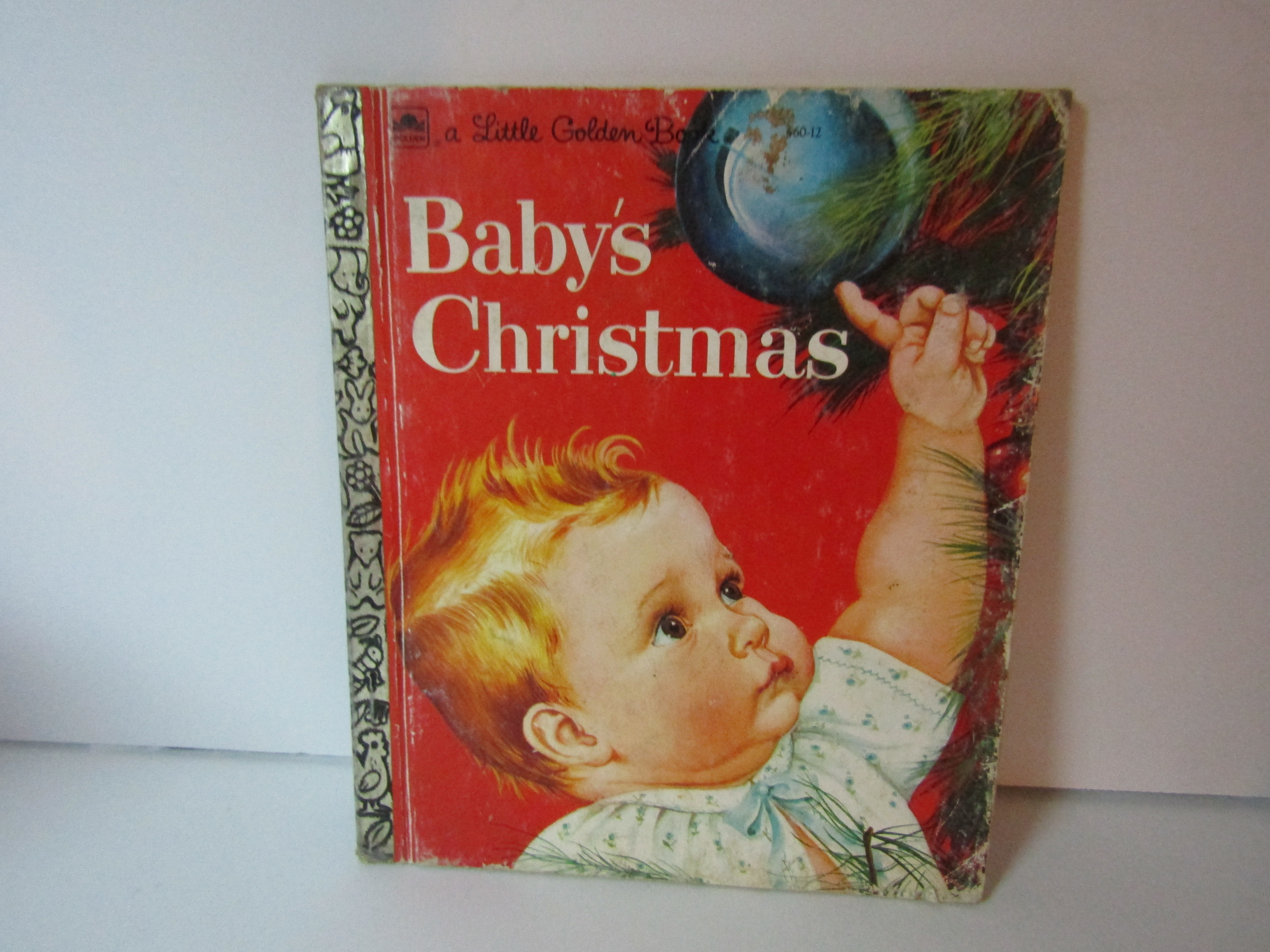 Vintage Little Golden Book Baby's Christmas