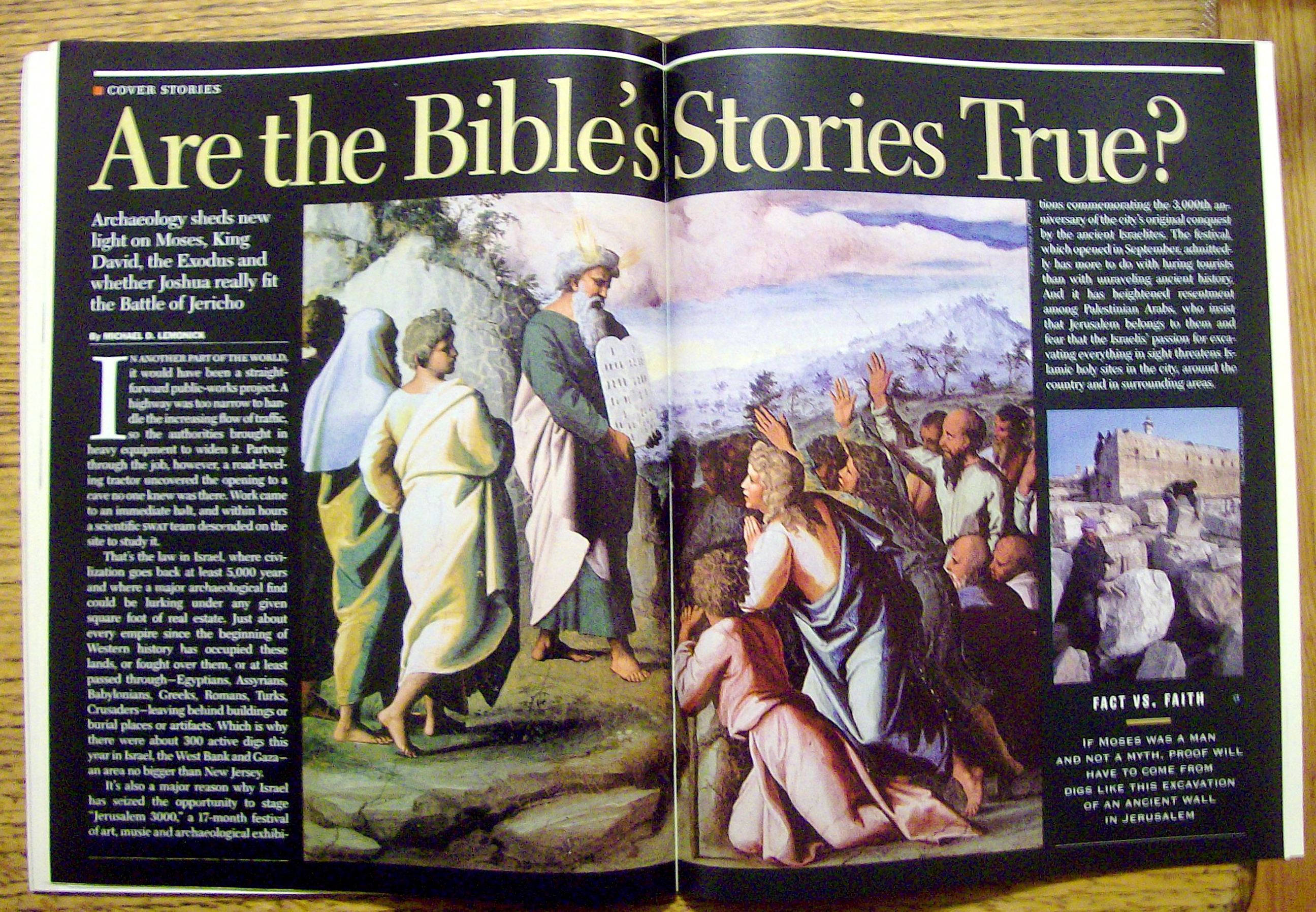Time Magazine-December 18, 1995-Bible Fact Or Fiction?