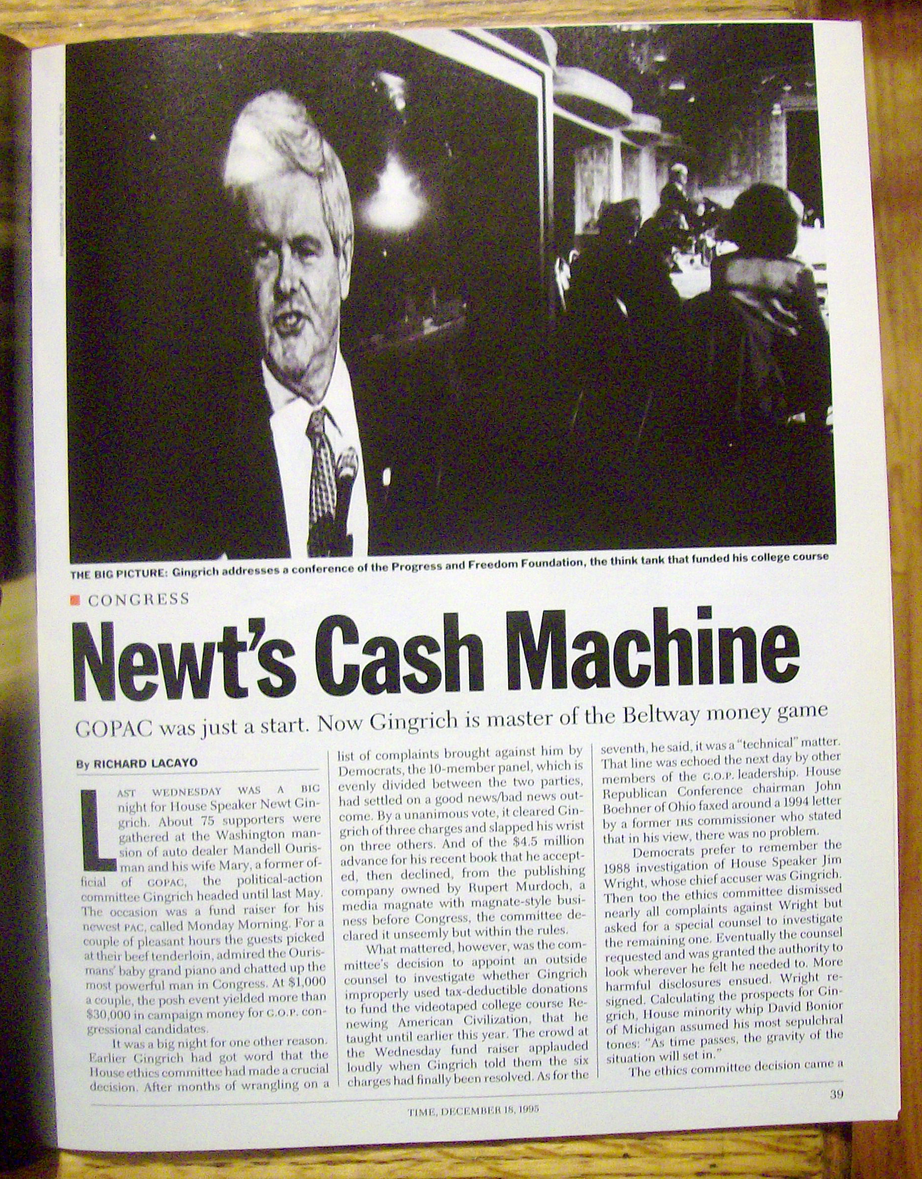 Time Magazine-December 18, 1995-Bible Fact Or Fiction?
