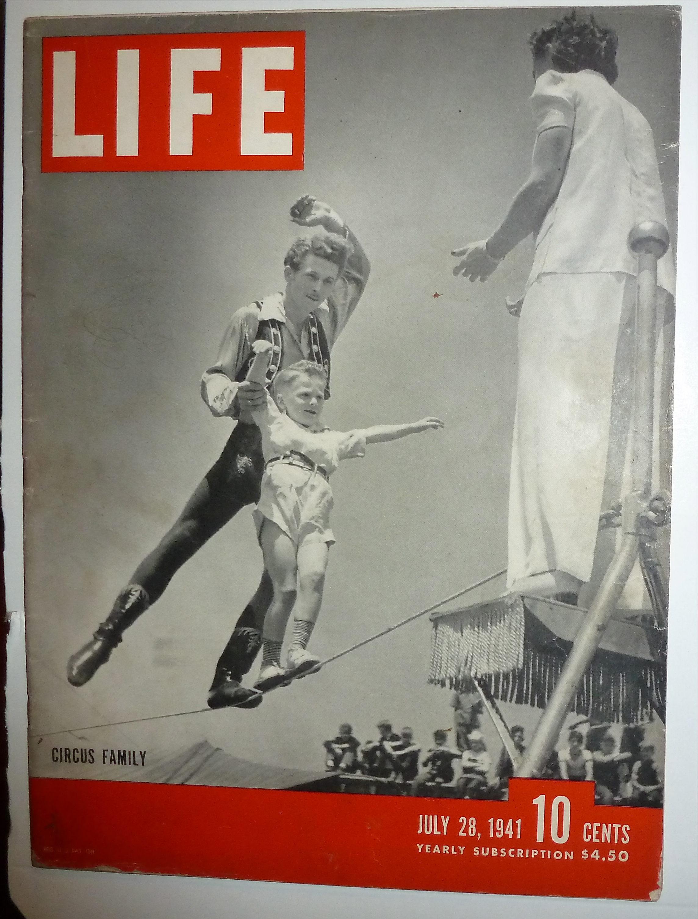 Life Magazine-July 28, 1941-Circus Family
