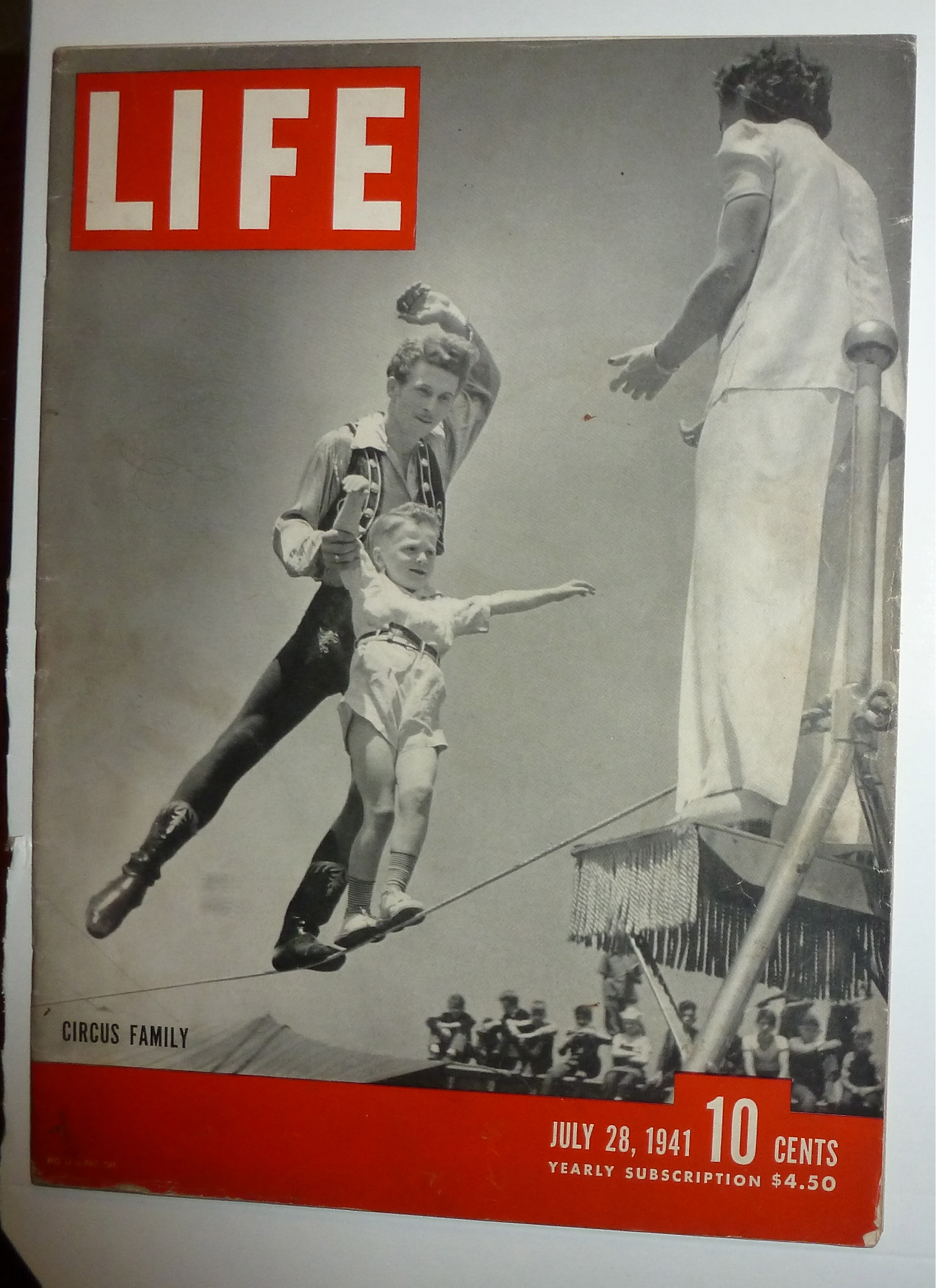 Life Magazine-July 28, 1941-Circus Family