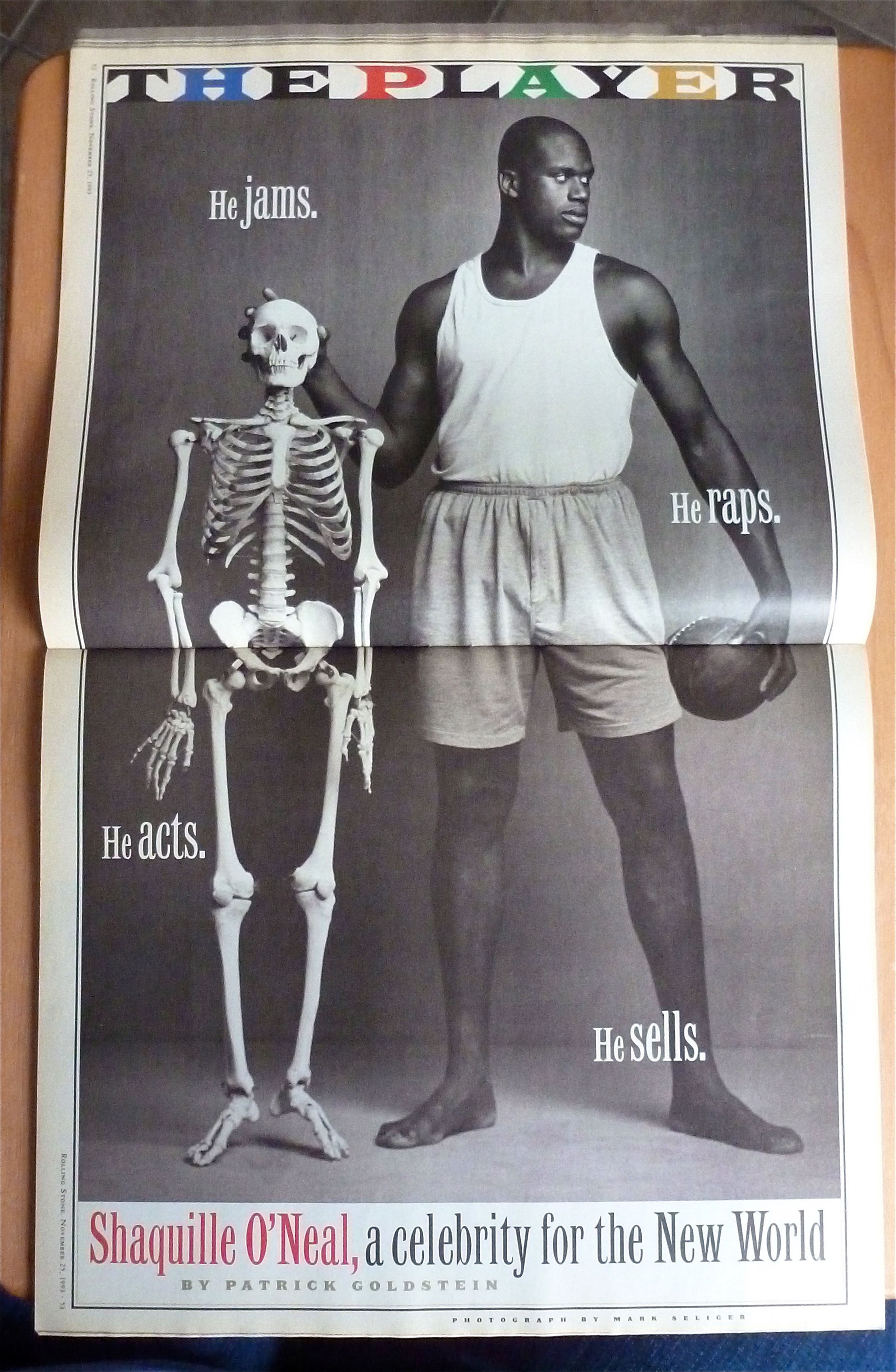 Rolling Stone Magazine November 25, 1993 Shaquille