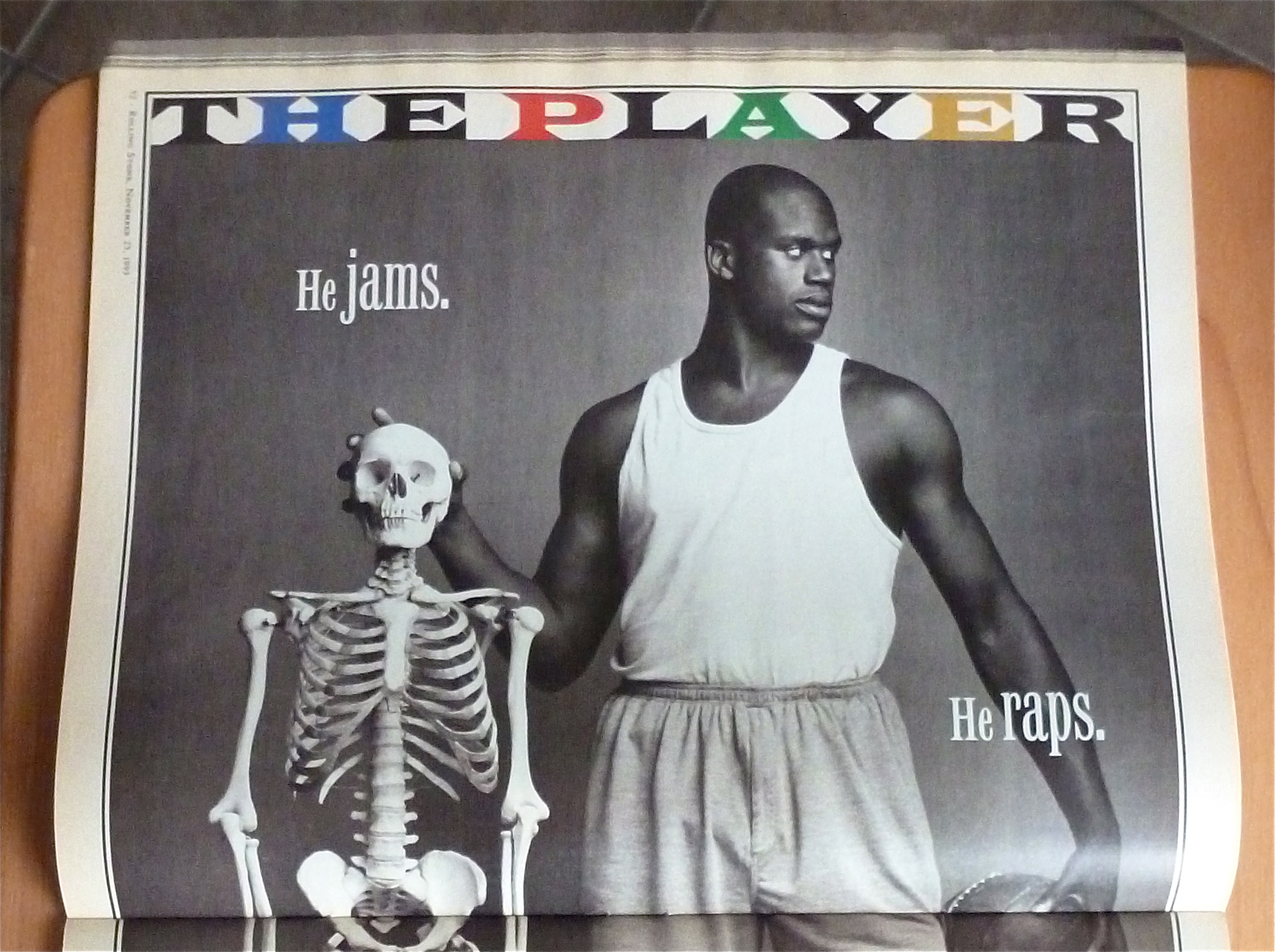 Rolling Stone Magazine November 25, 1993 Shaquille