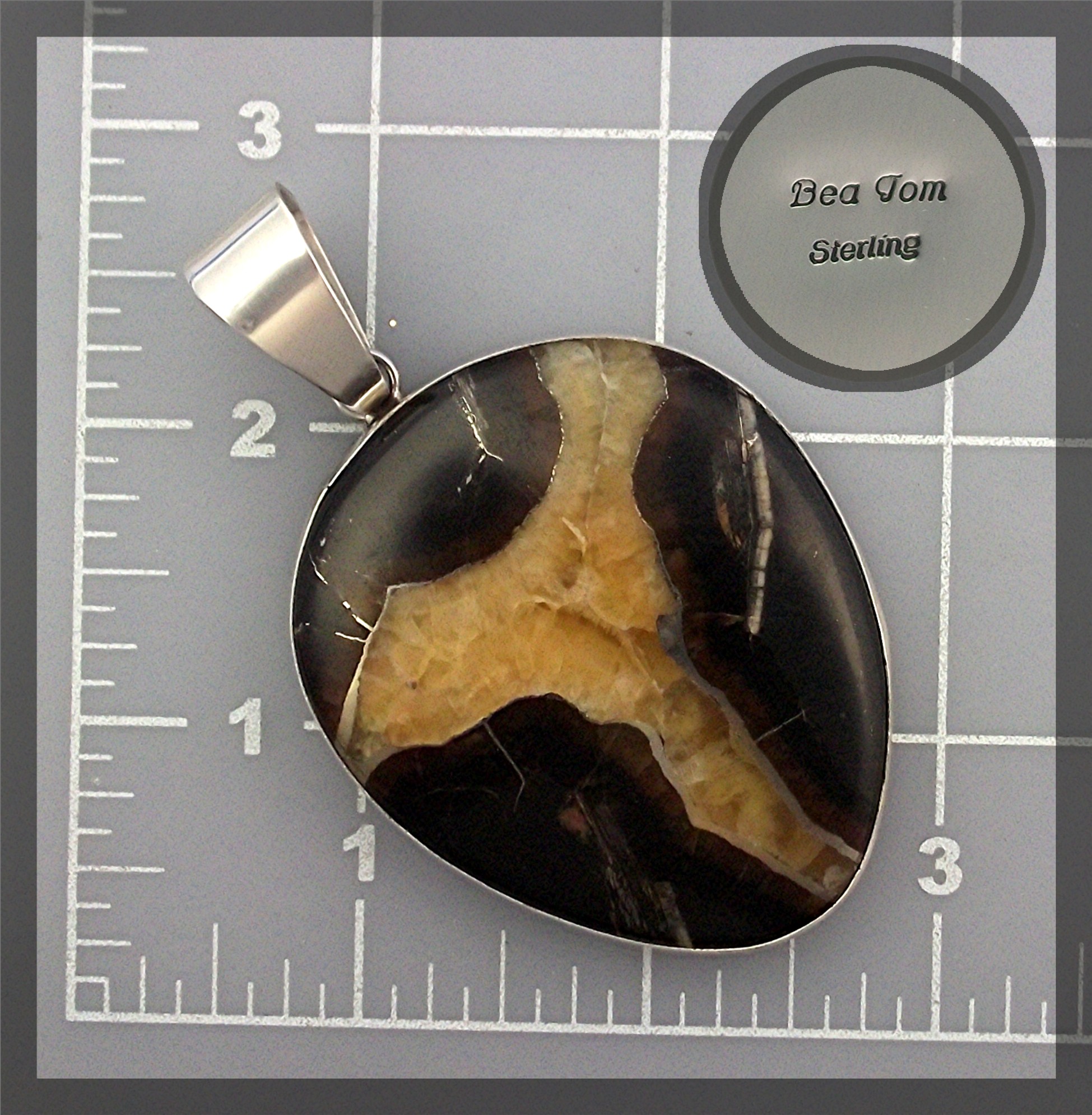Pendant Russian Cybersite Sterling Silver BEA TOM