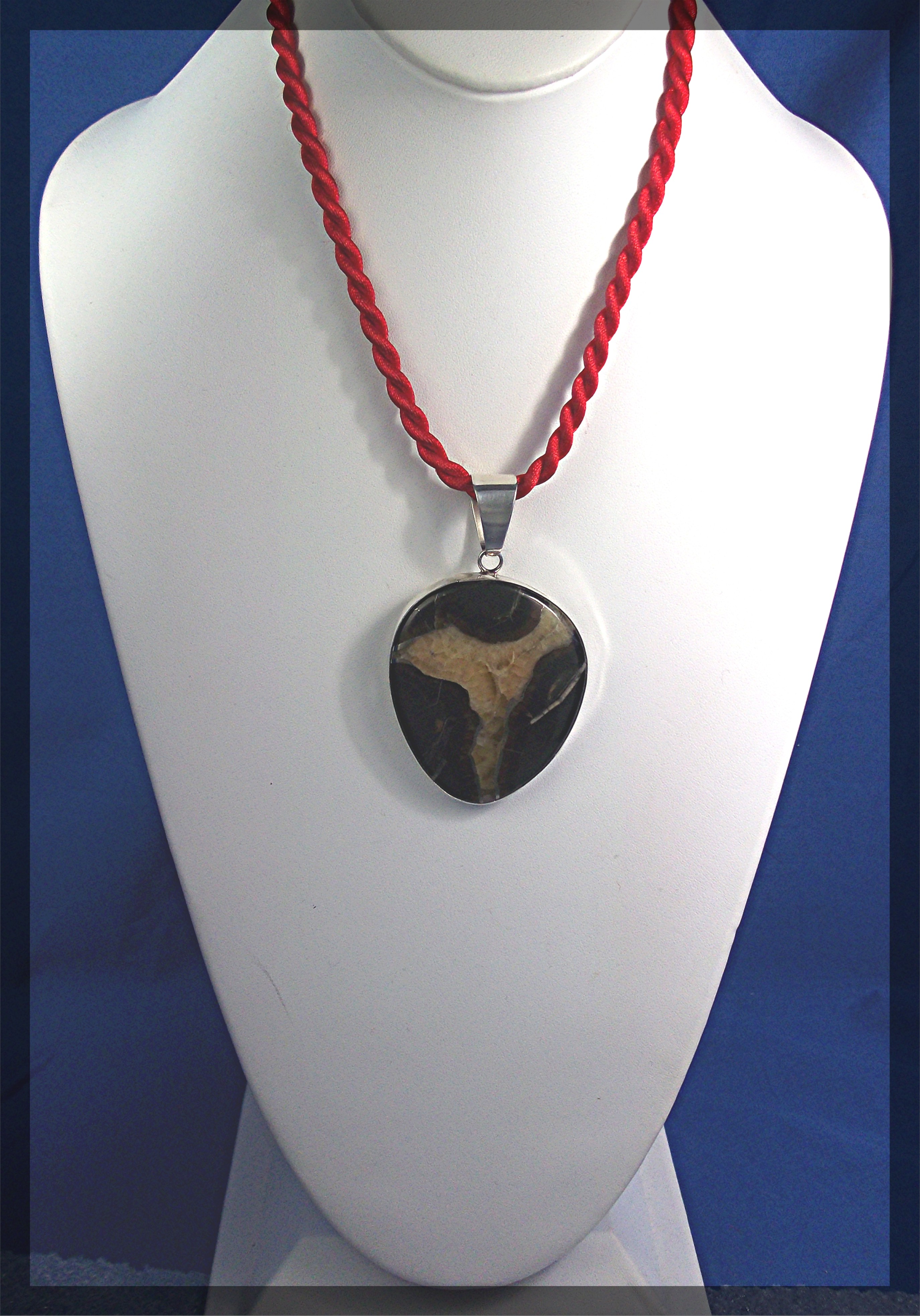 Pendant Russian Cybersite Sterling Silver BEA TOM