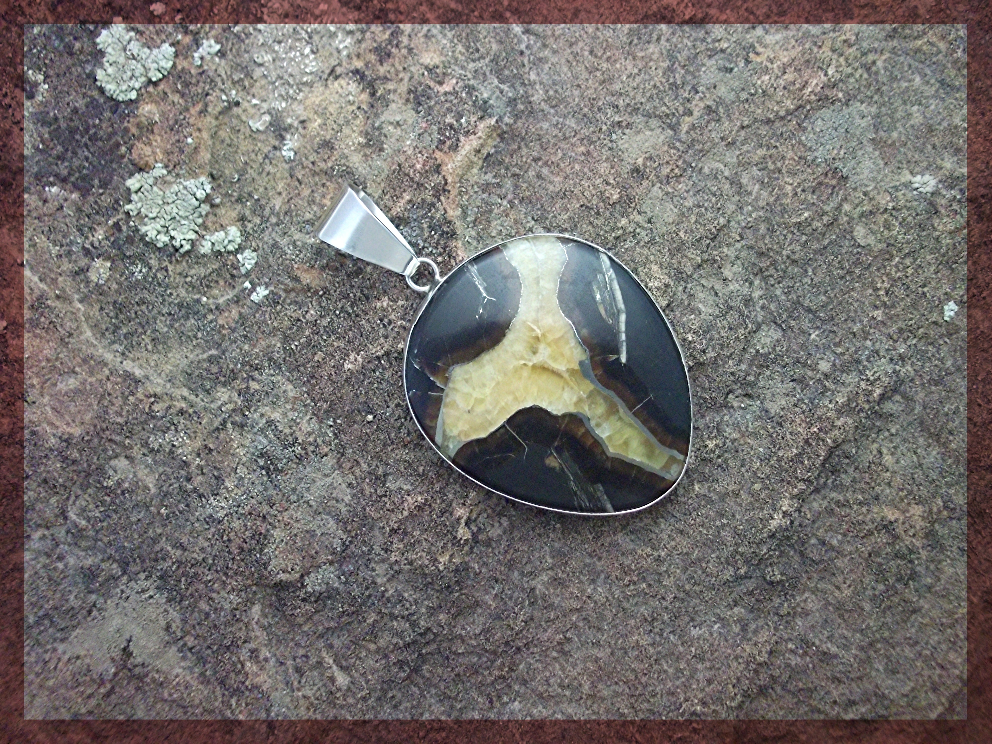 Pendant Russian Cybersite Sterling Silver BEA TOM