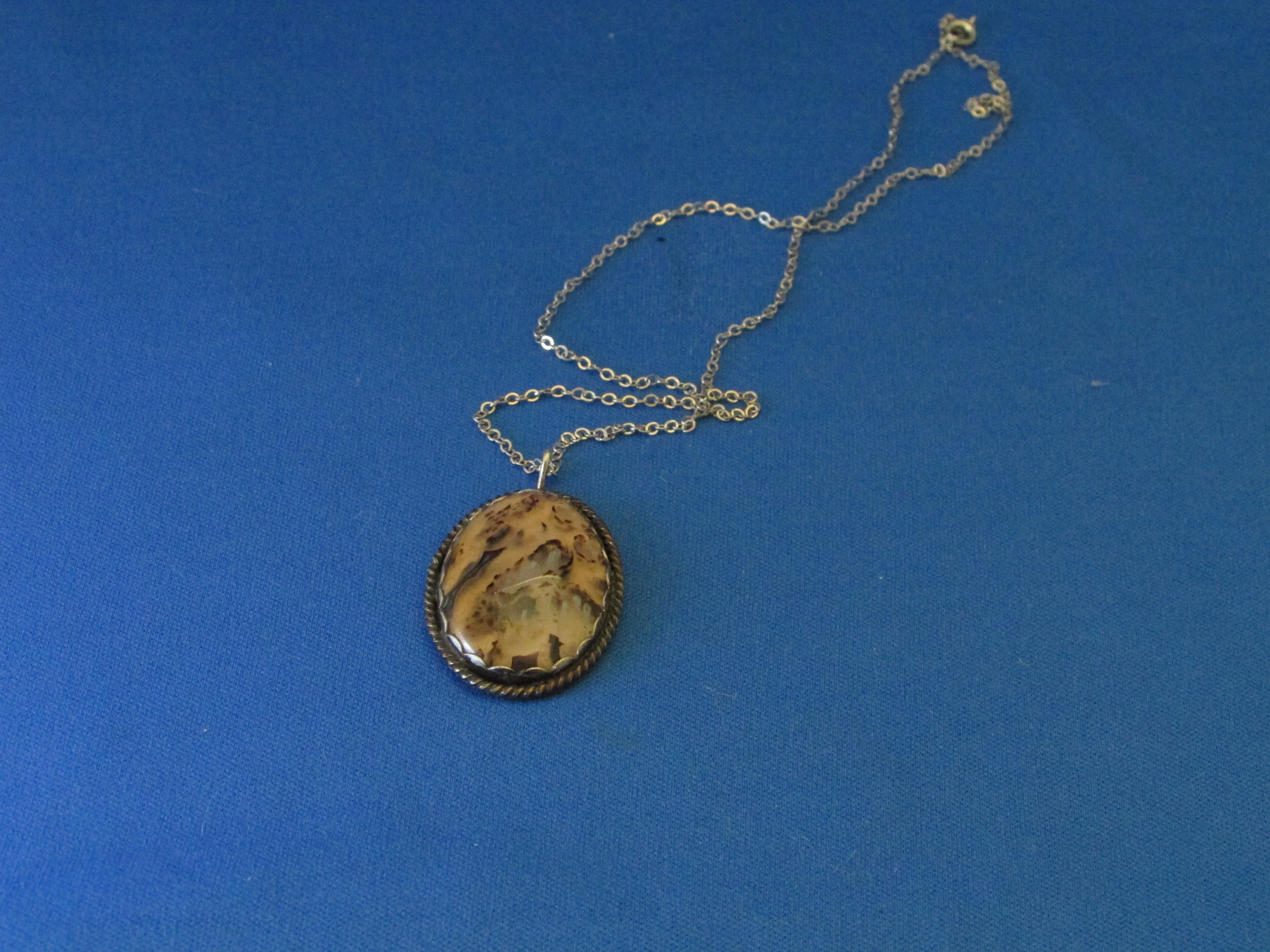 Moss Agate Necklace