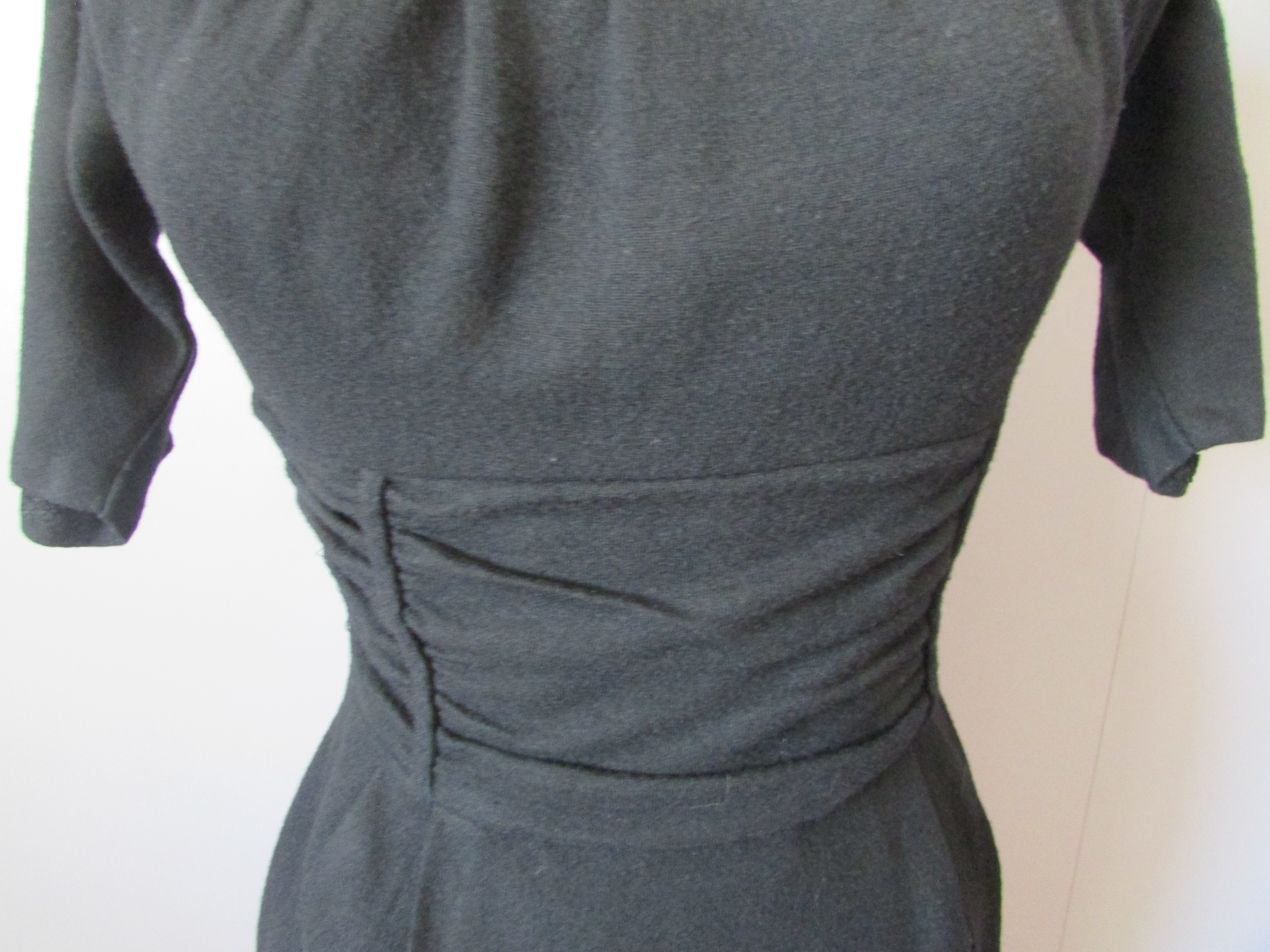Nina Ricci Original Wool Black Dress