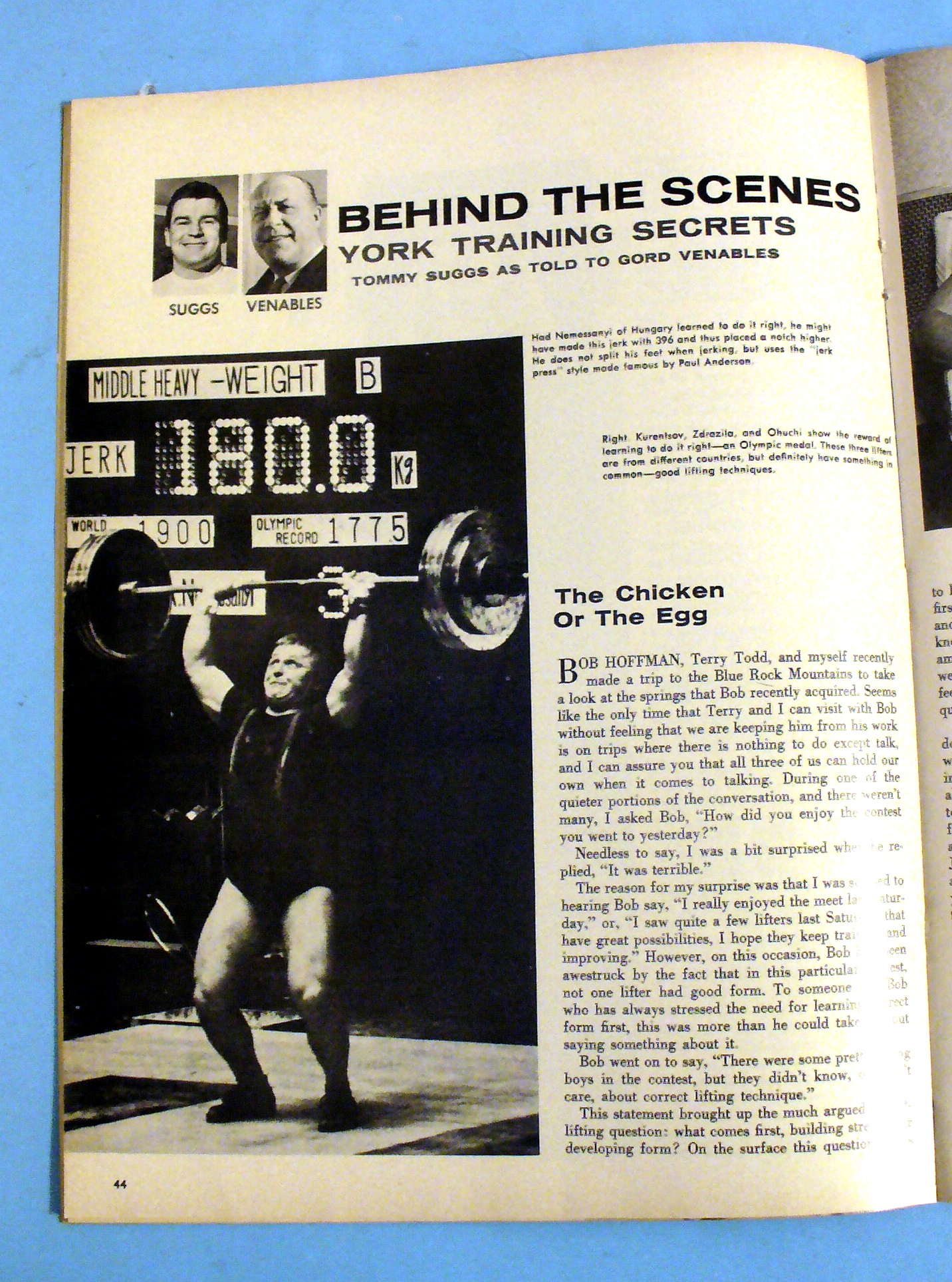 Strength & Health Magazine April 1965 Larry & Veronica