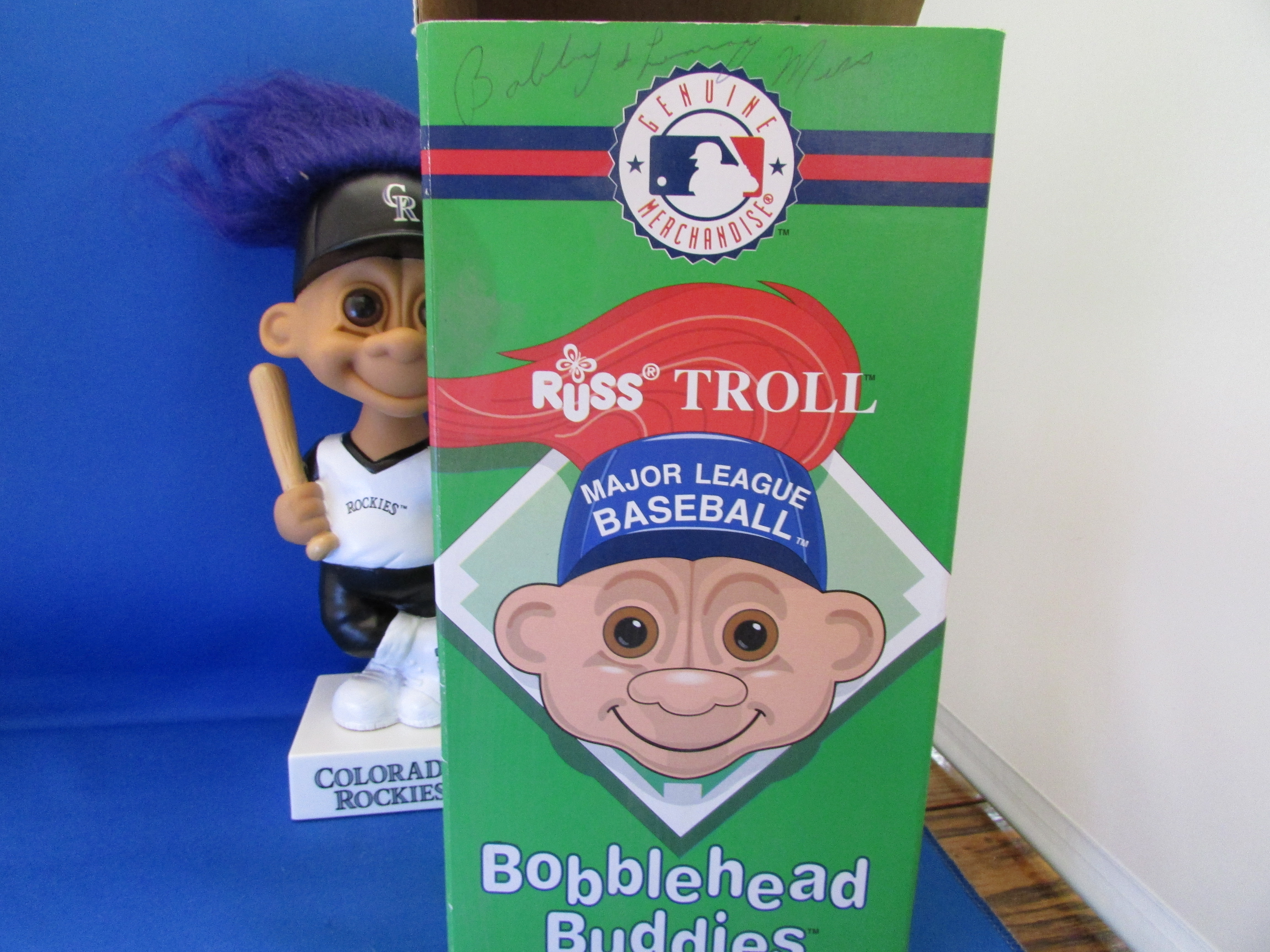 Russ Troll Major League Baseball Bobblehead Buddies