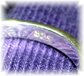 Vintage Sterling Silver Onyx & Marquisite Ring . . . .