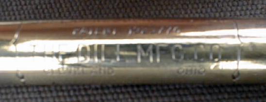 Dill Mfg. Co. Solid Brass Tire Pressure Gauge Tester