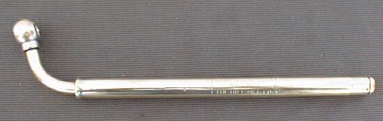 Dill Mfg. Co. Solid Brass Tire Pressure Gauge Tester