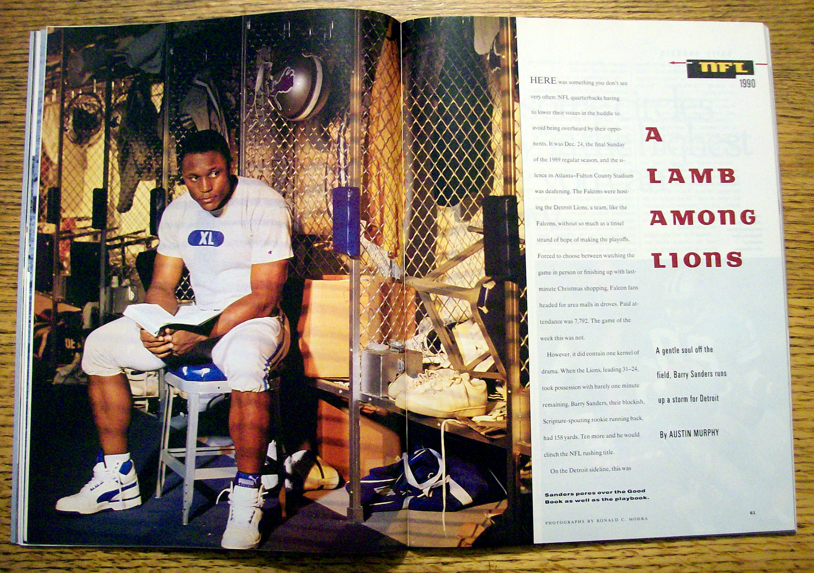 Sports Illustrated Magazine-September 10, 1990-Sanders