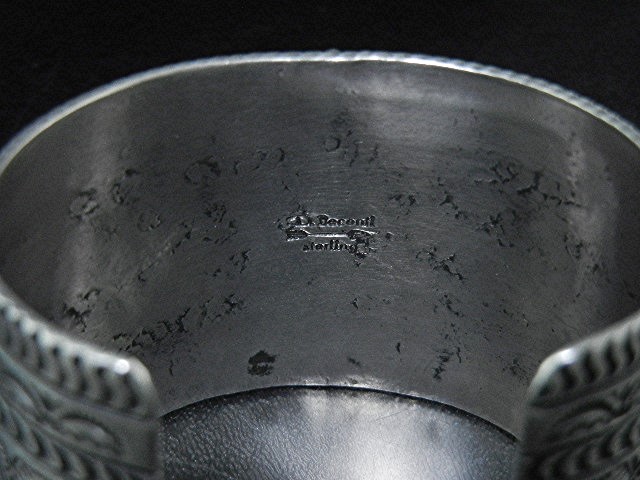 Darryl Becenti RIP Sterling Silver Bracelet 135 Grams