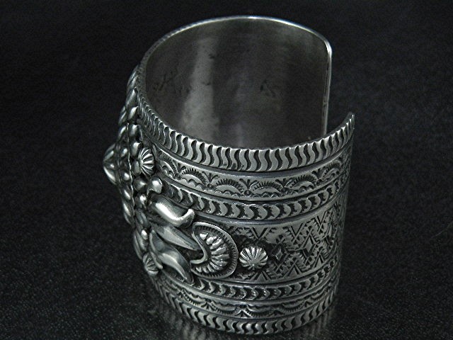 Darryl Becenti RIP Sterling Silver Bracelet 135 Grams