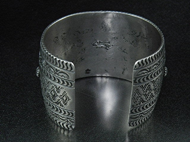 Darryl Becenti RIP Sterling Silver Bracelet 135 Grams