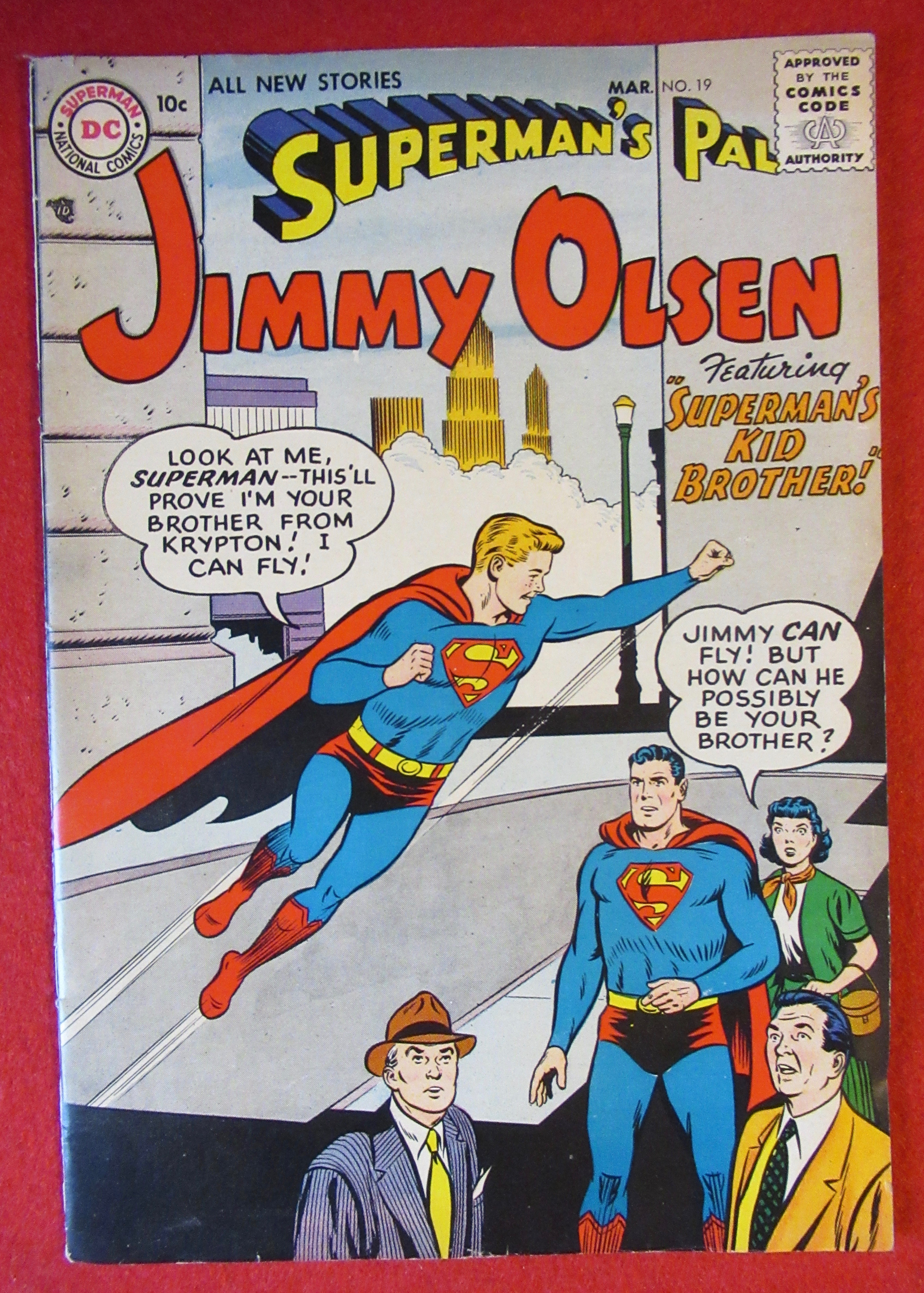 Superman's Pal Jimmy Olsen Comics August 1956