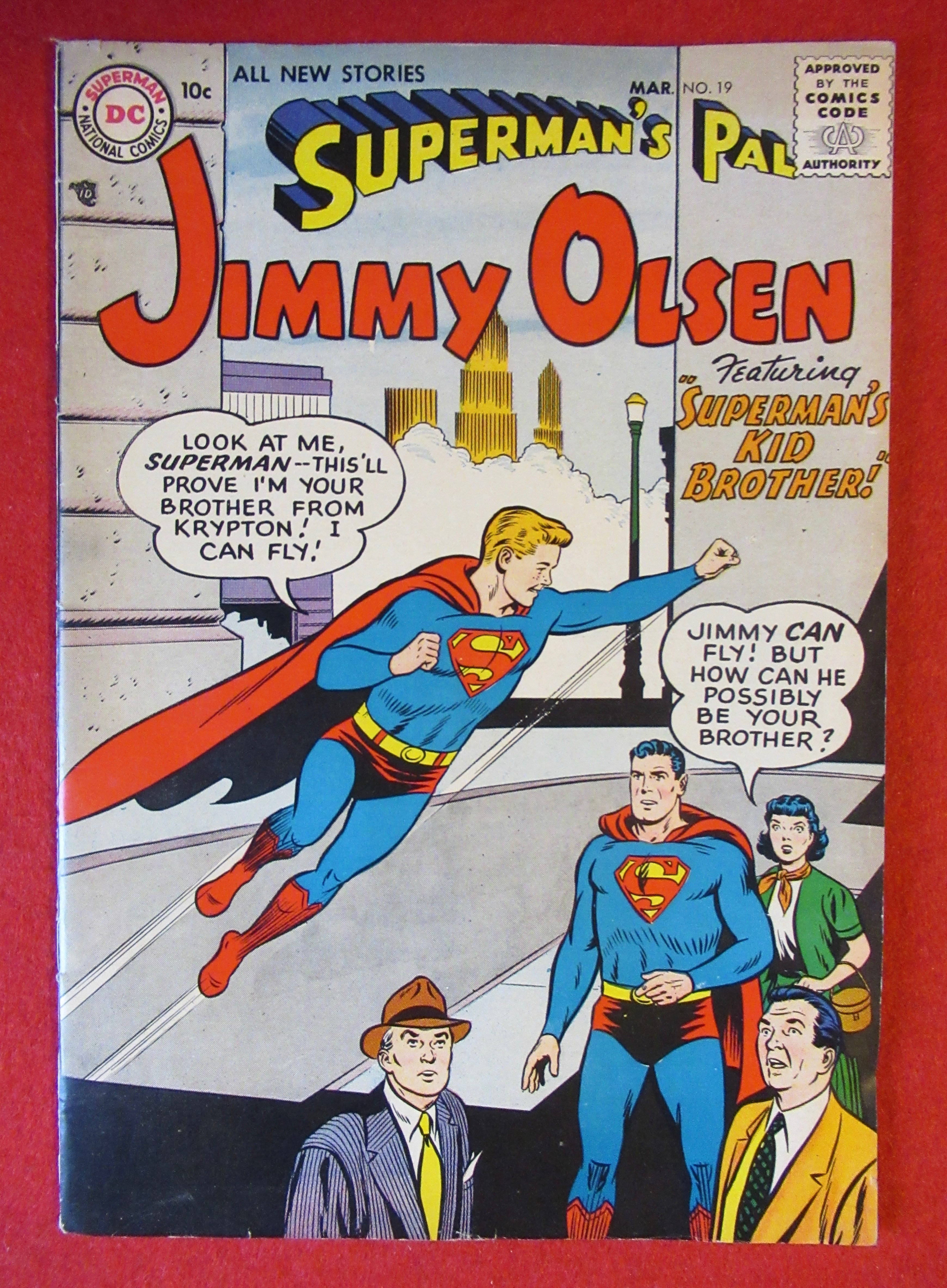 Superman's Pal Jimmy Olsen Comics August 1956