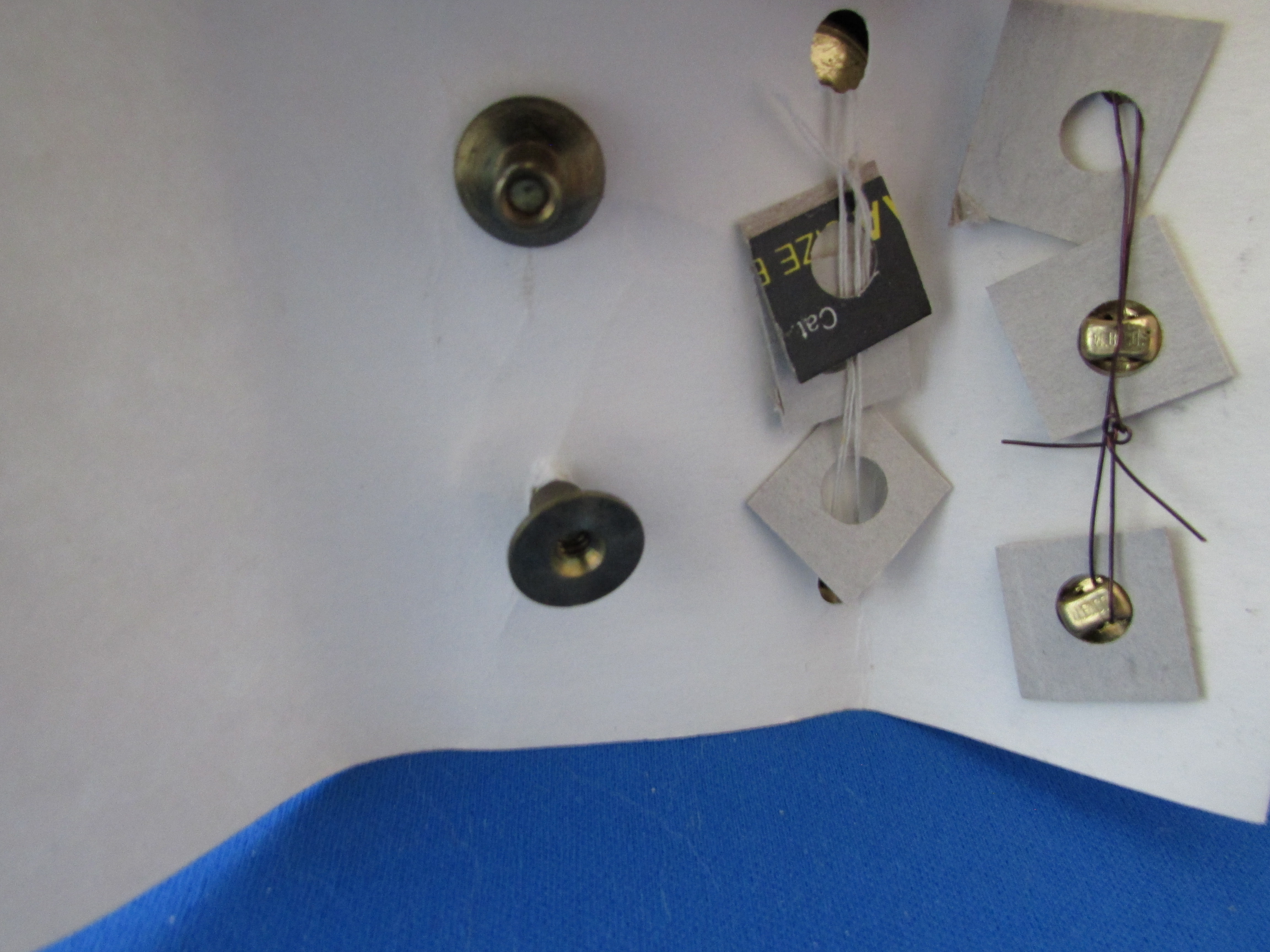 Eight Metal Military Buttons