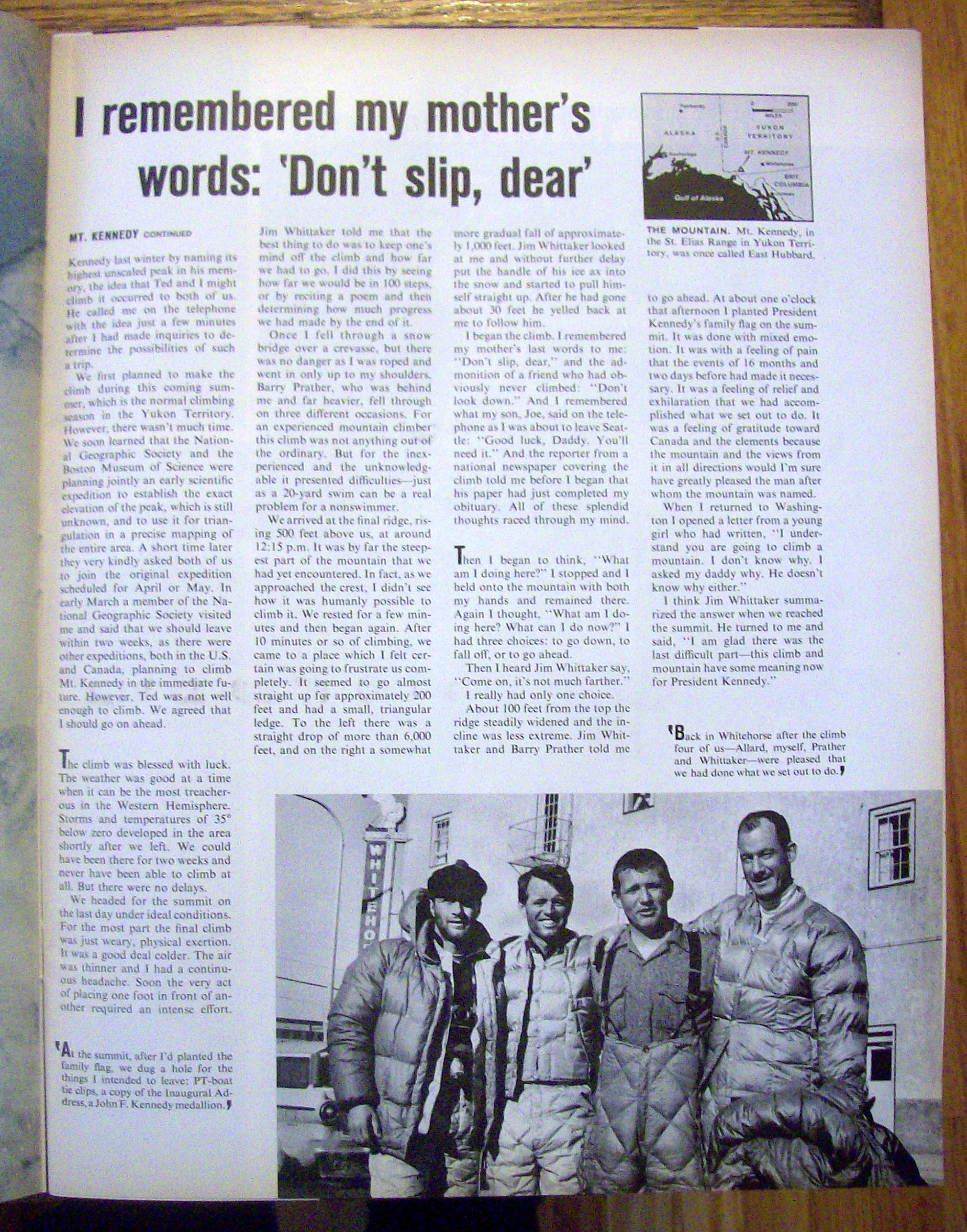 Life Magazine-April 9, 1965-Robert Kennedy