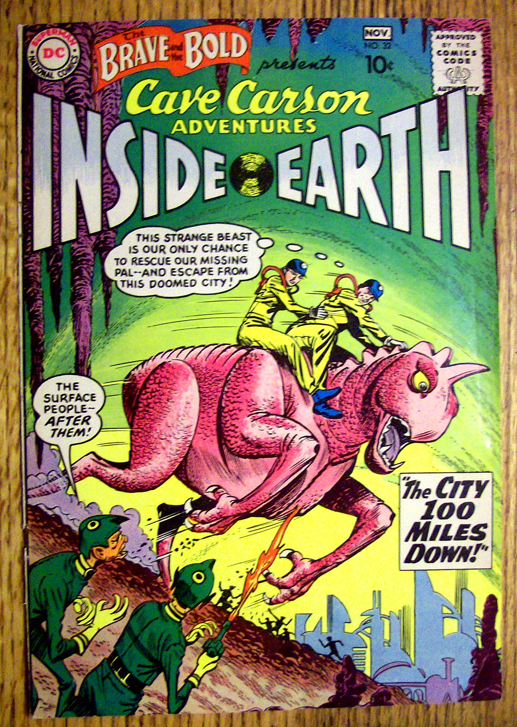 Brave and the Bold Comic Cover-November 1960