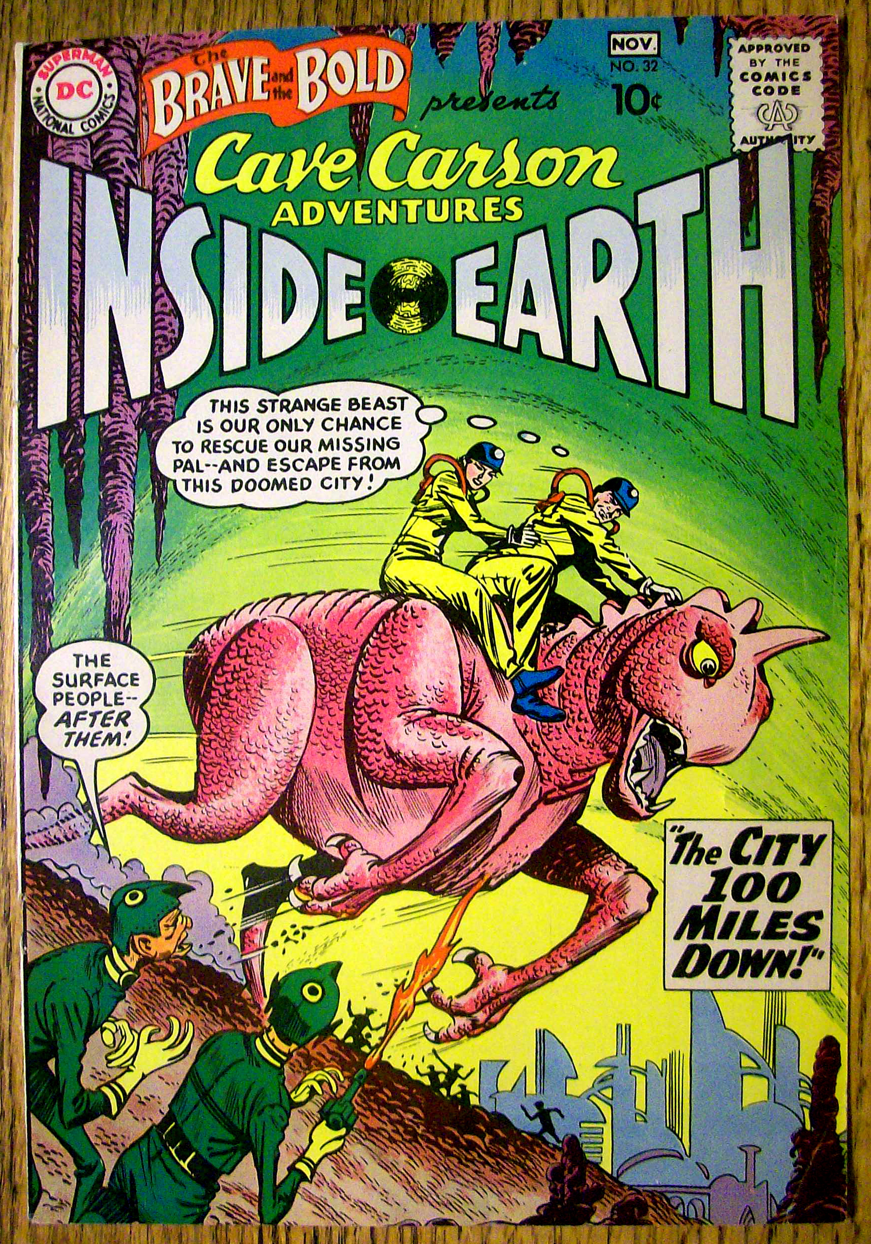 Brave and the Bold Comic Cover-November 1960