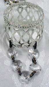 Silver Plated Napkin Rings Prisms 12 PC