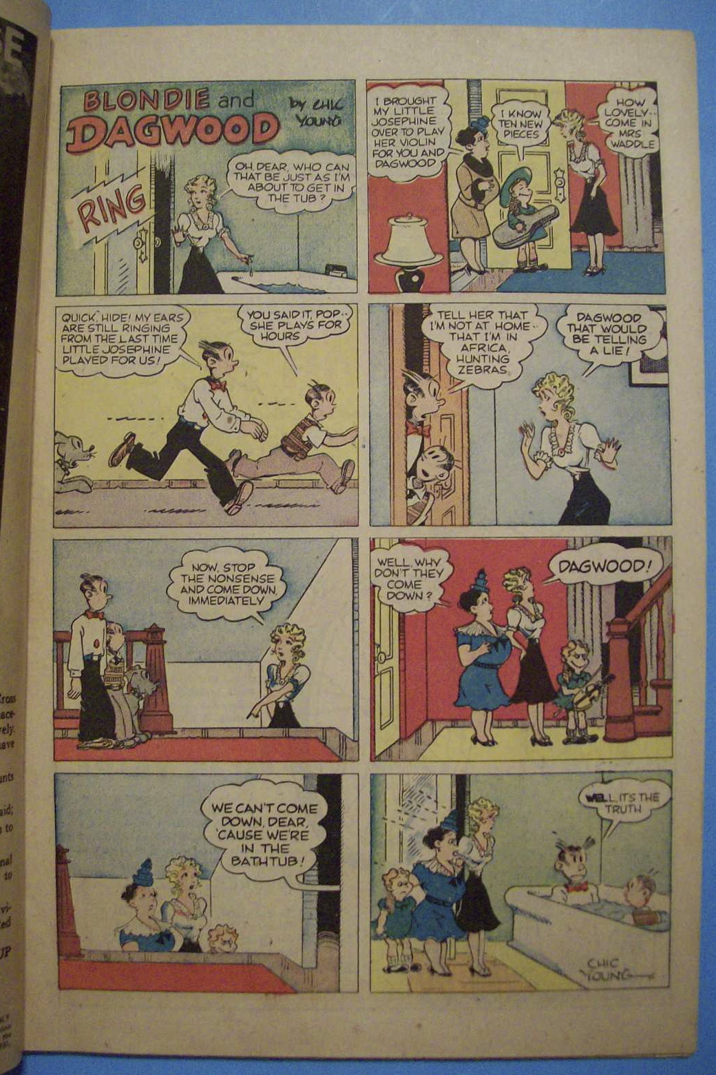 Dagwood Comics - May 1951 - Unhappy Landing