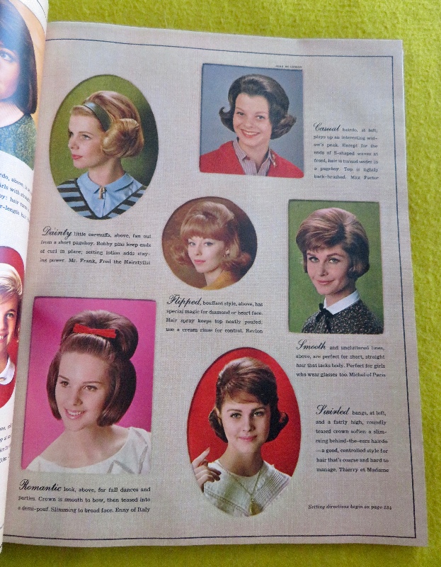 Seventeen Magazine August 1963 Runaway Fashion & Hairdos